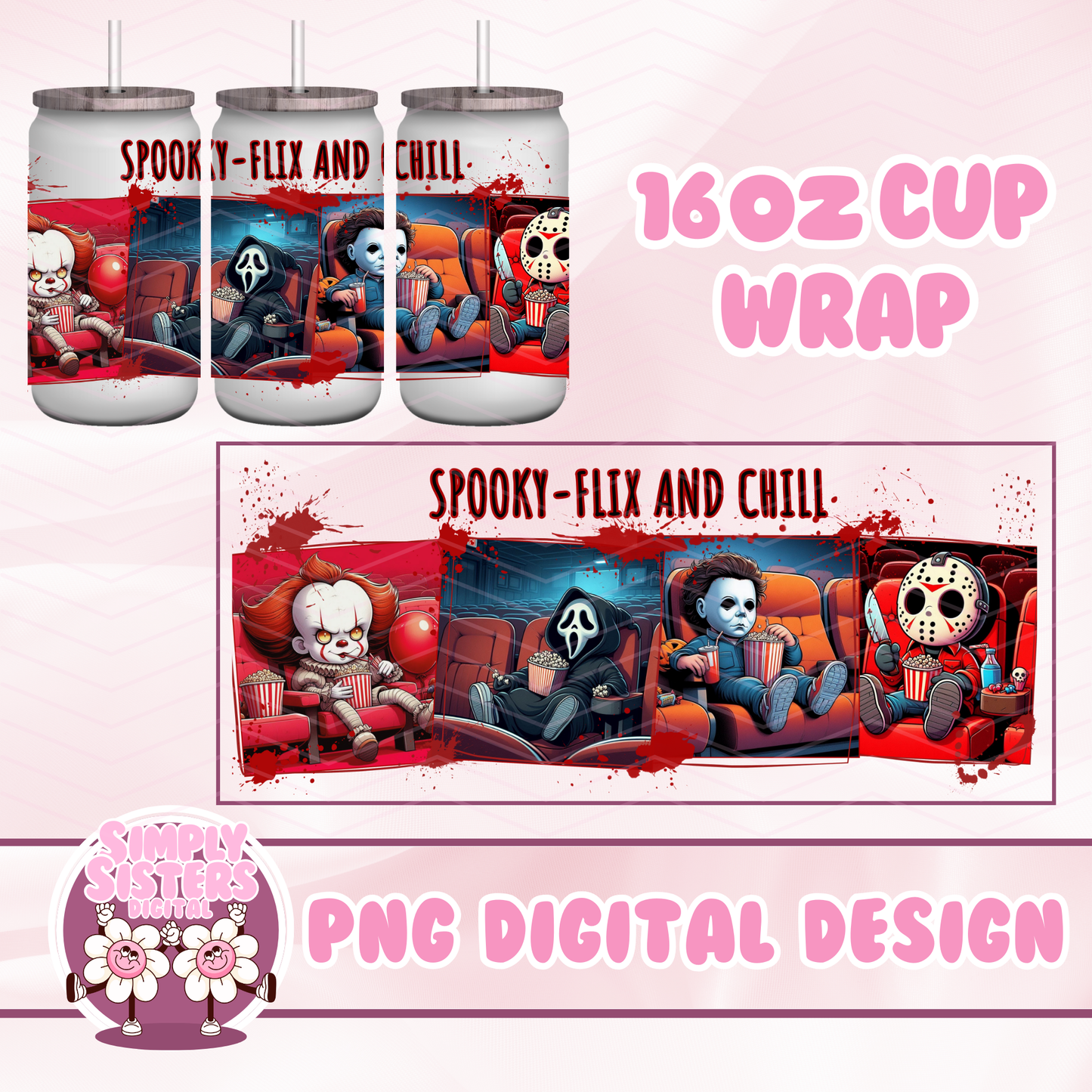 LITTLE SPOOKY FLIX AND CHILL WRAP