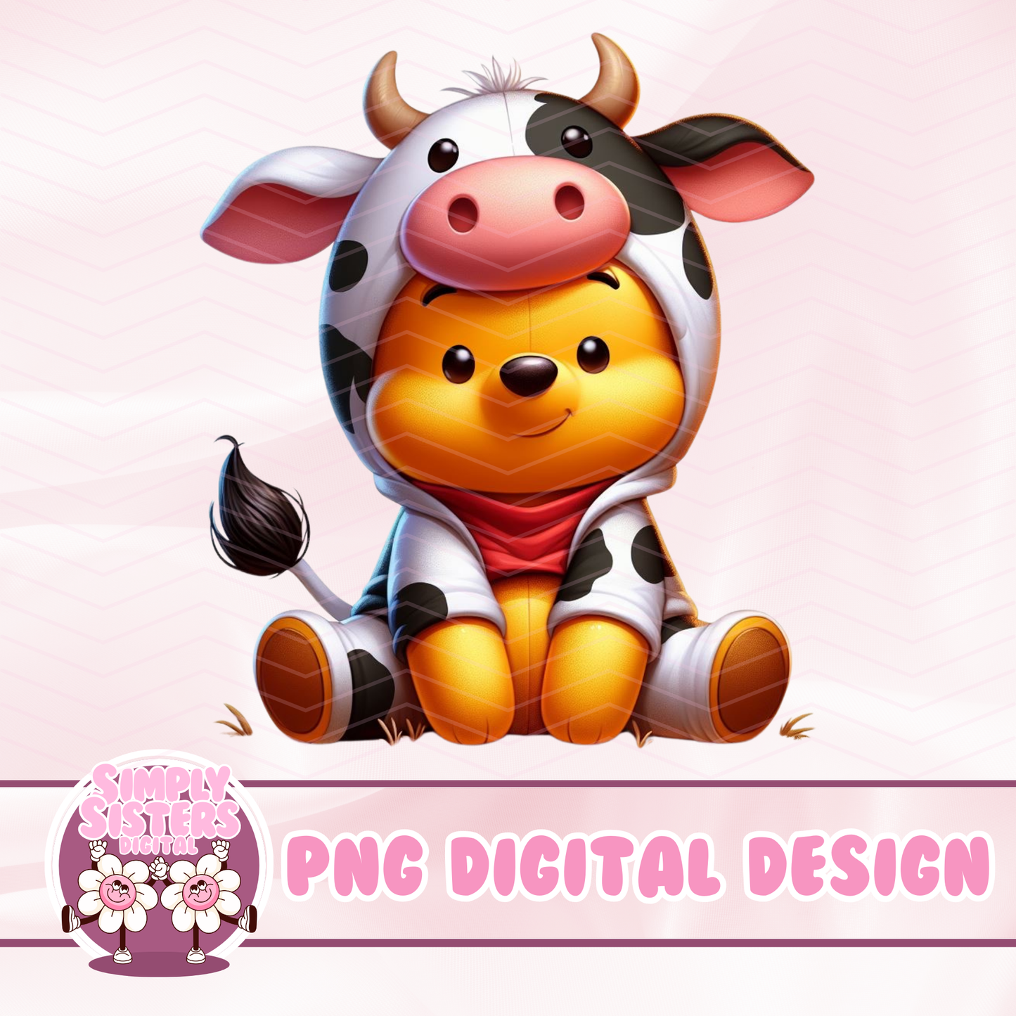 COW COSTUME POOH