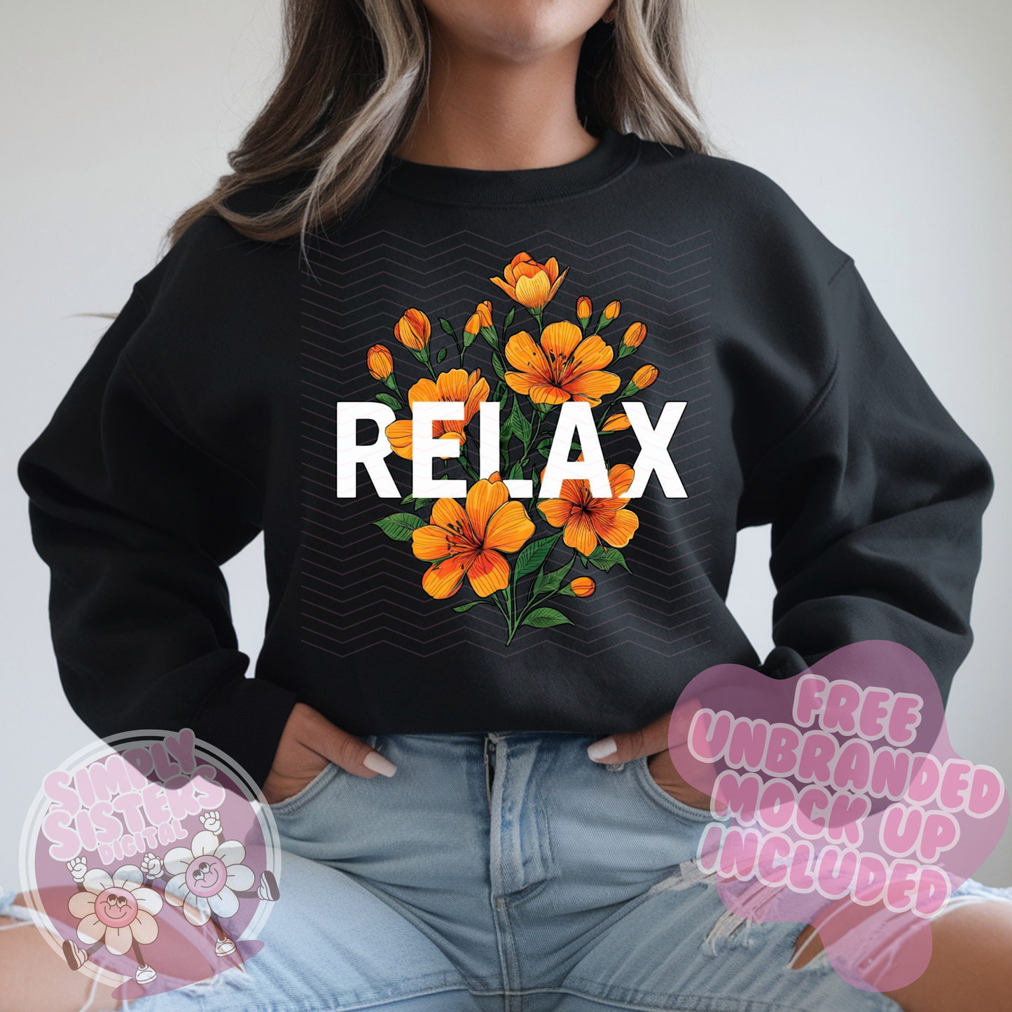 RELAX FLOWERS PNG