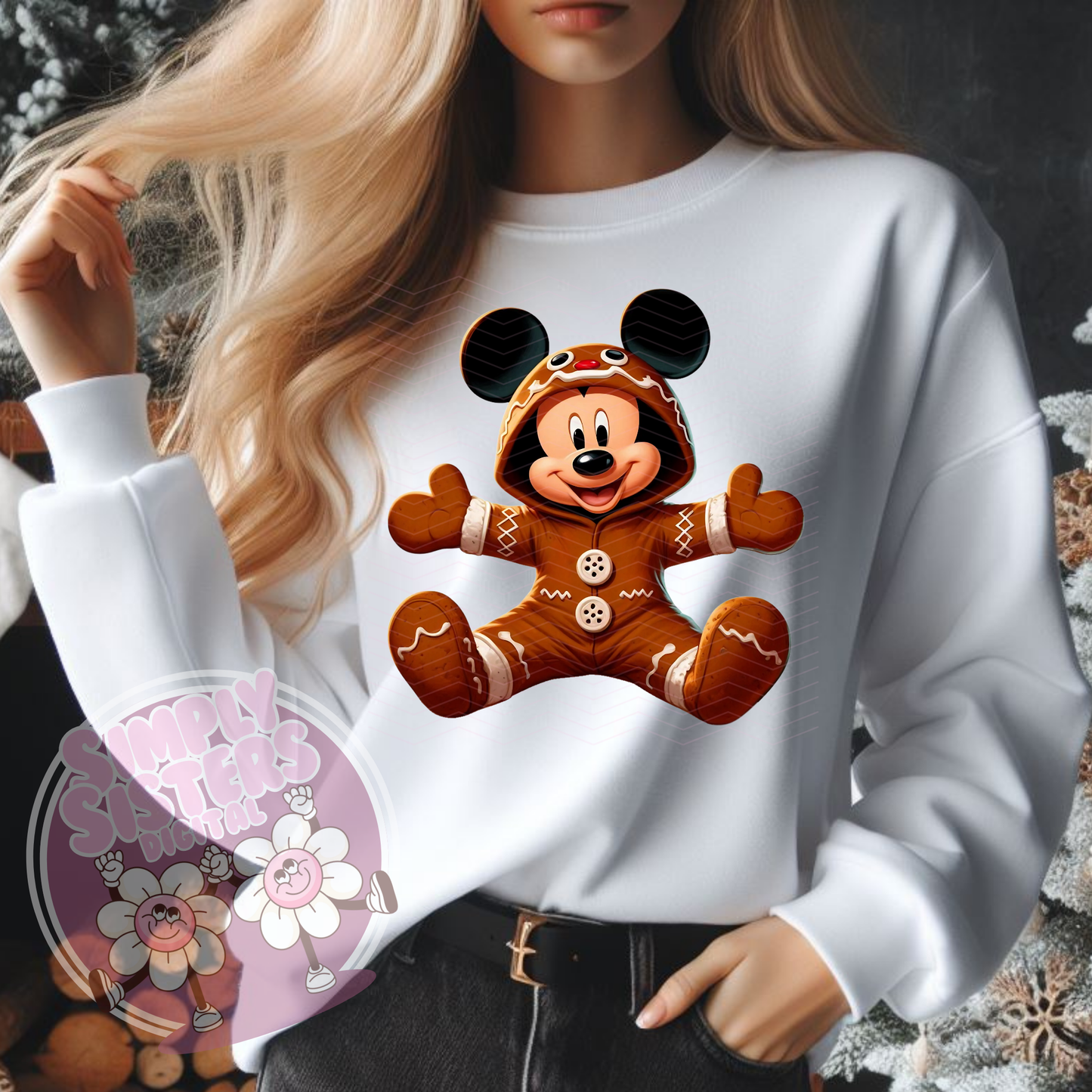 GINGERBREAD MICKEY PNG