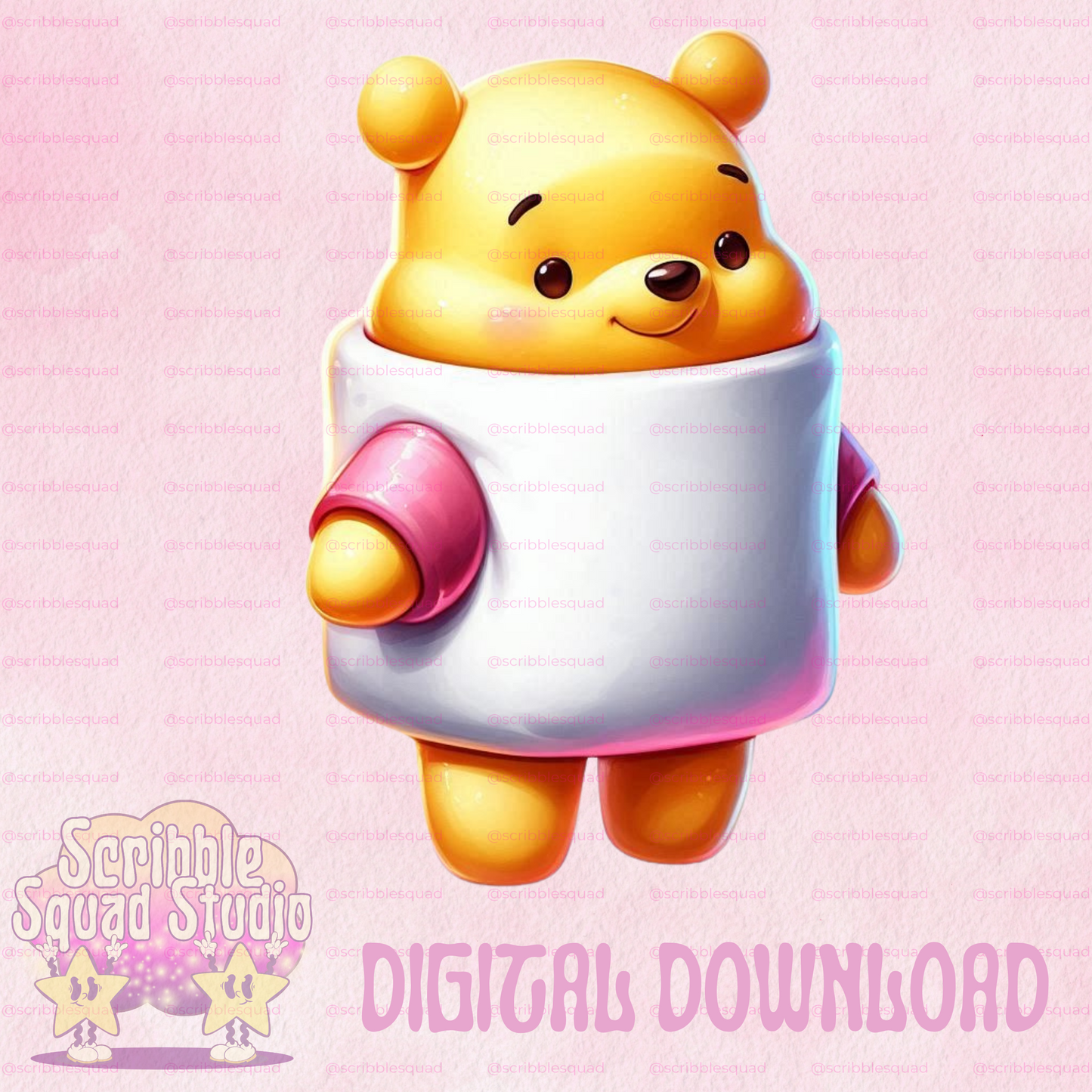 SQUISHY POOH PNG