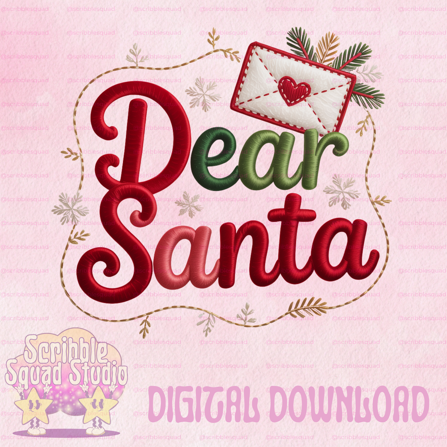 DEAR SANTA PNG