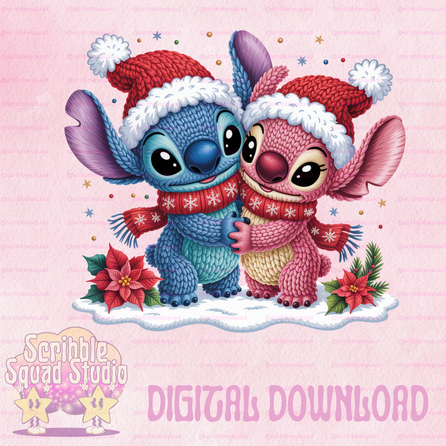 EMBROIDERED STITCH LOVE PNG