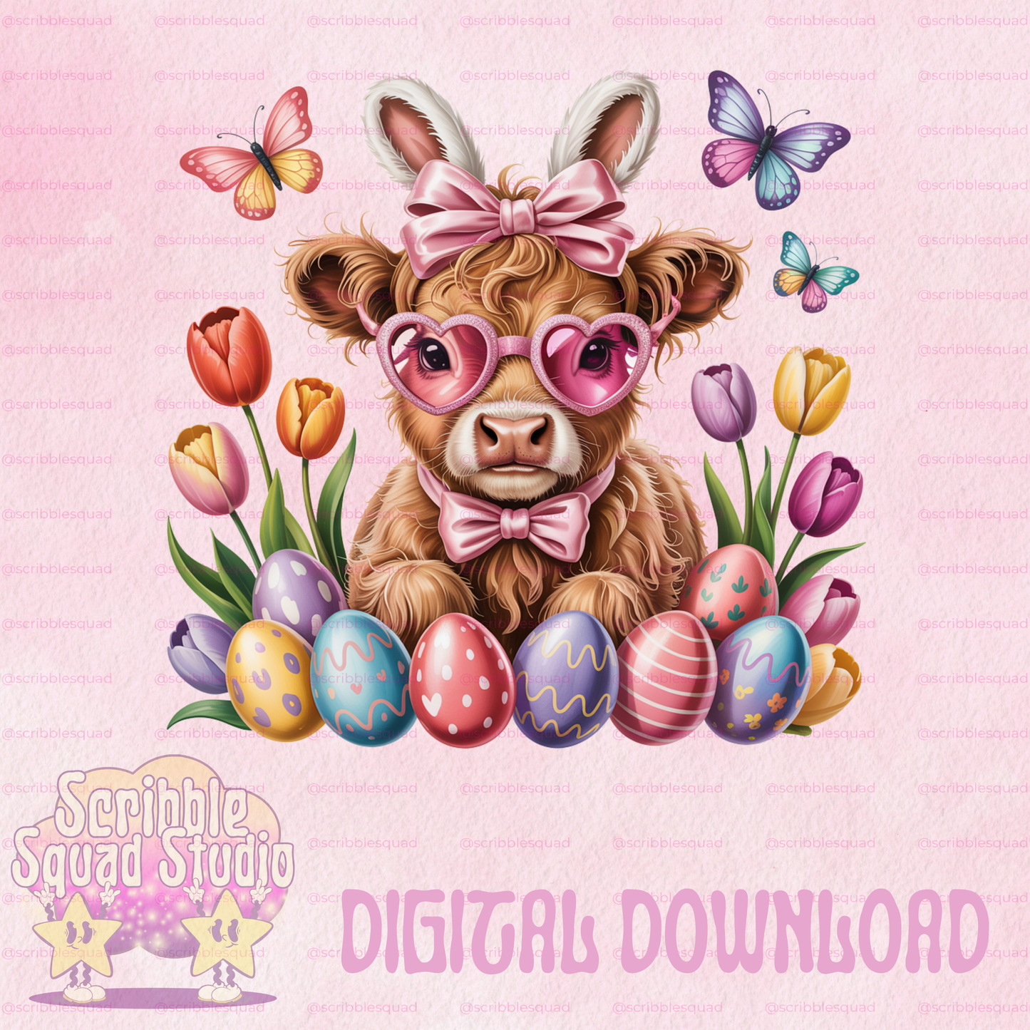 MOO HOPPY EASTER PNG