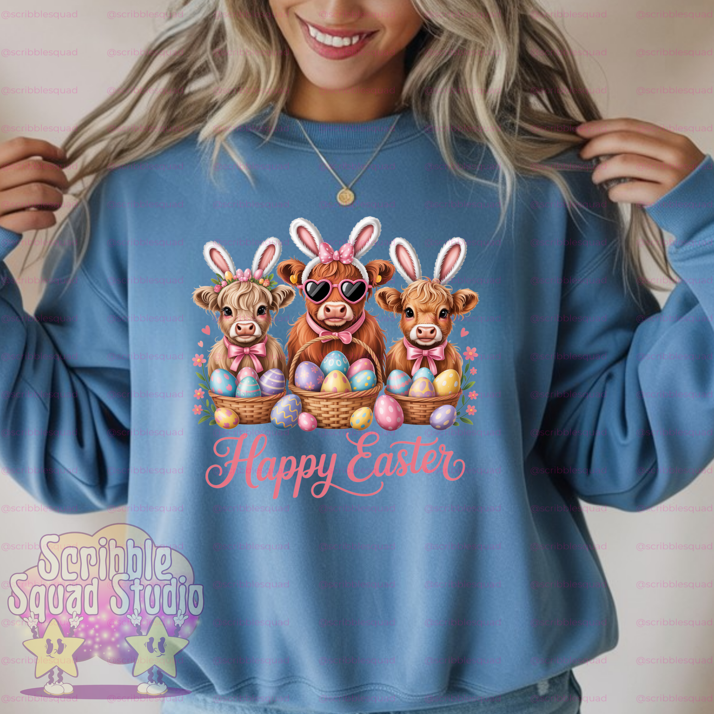 EASTER COWS PNG