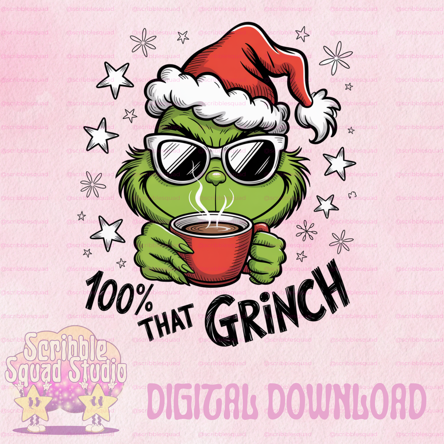 100% THAT GRINCH PNG