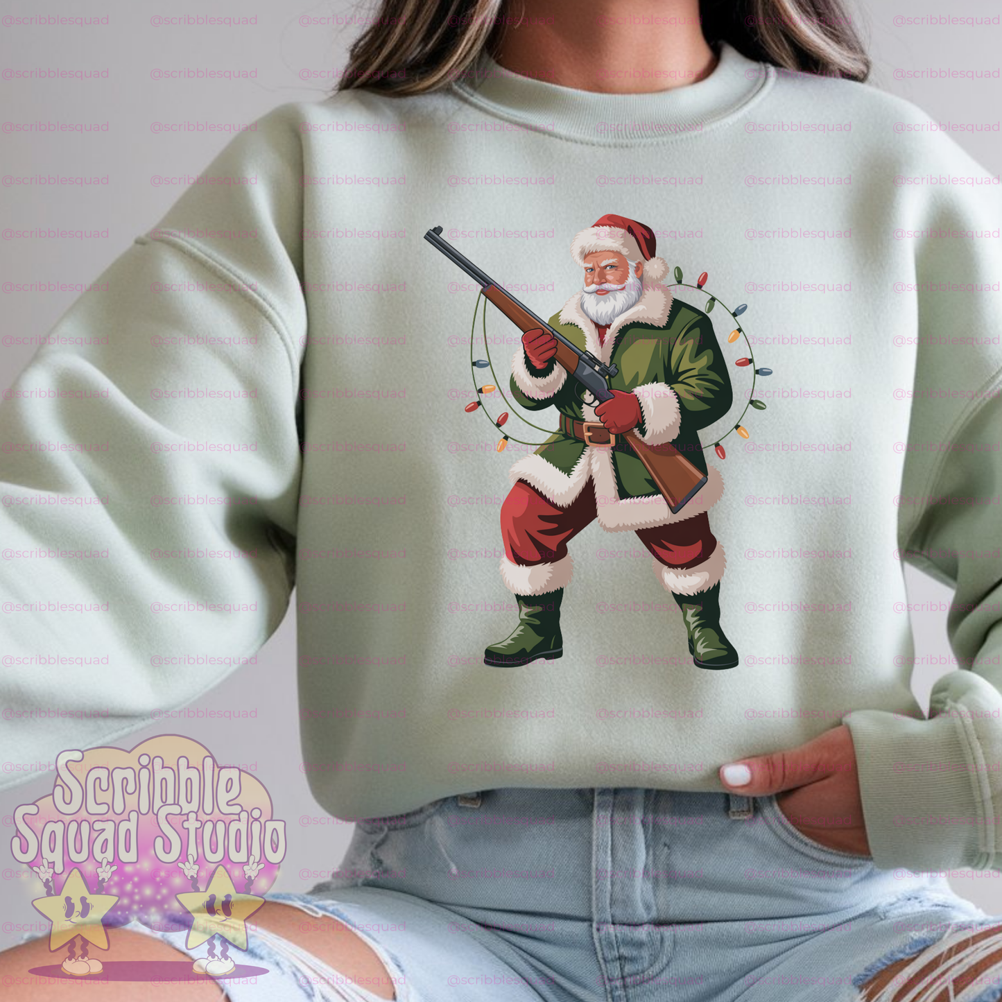 SOLDIER SANTA PNG