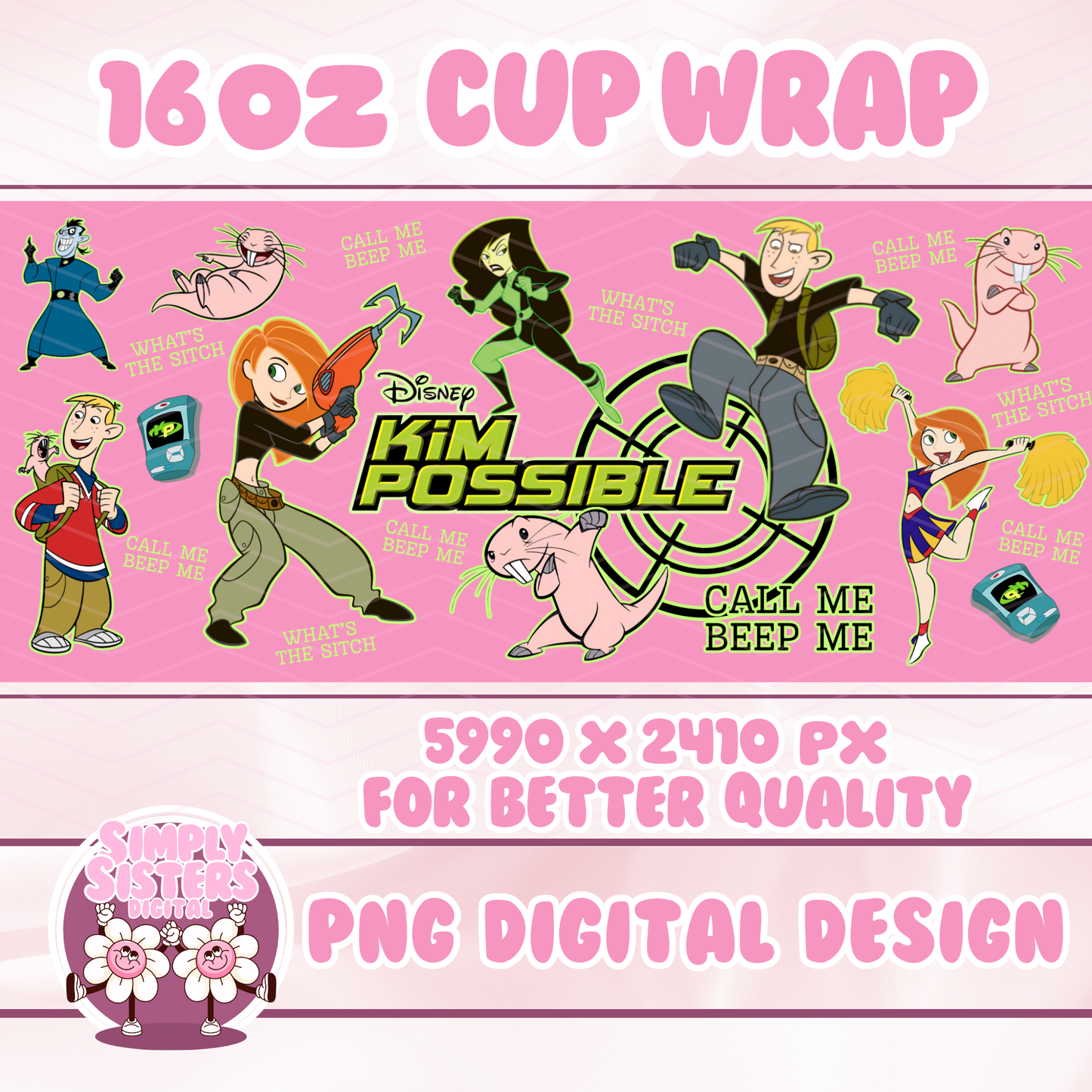 KIM POSSIBLE WRAP