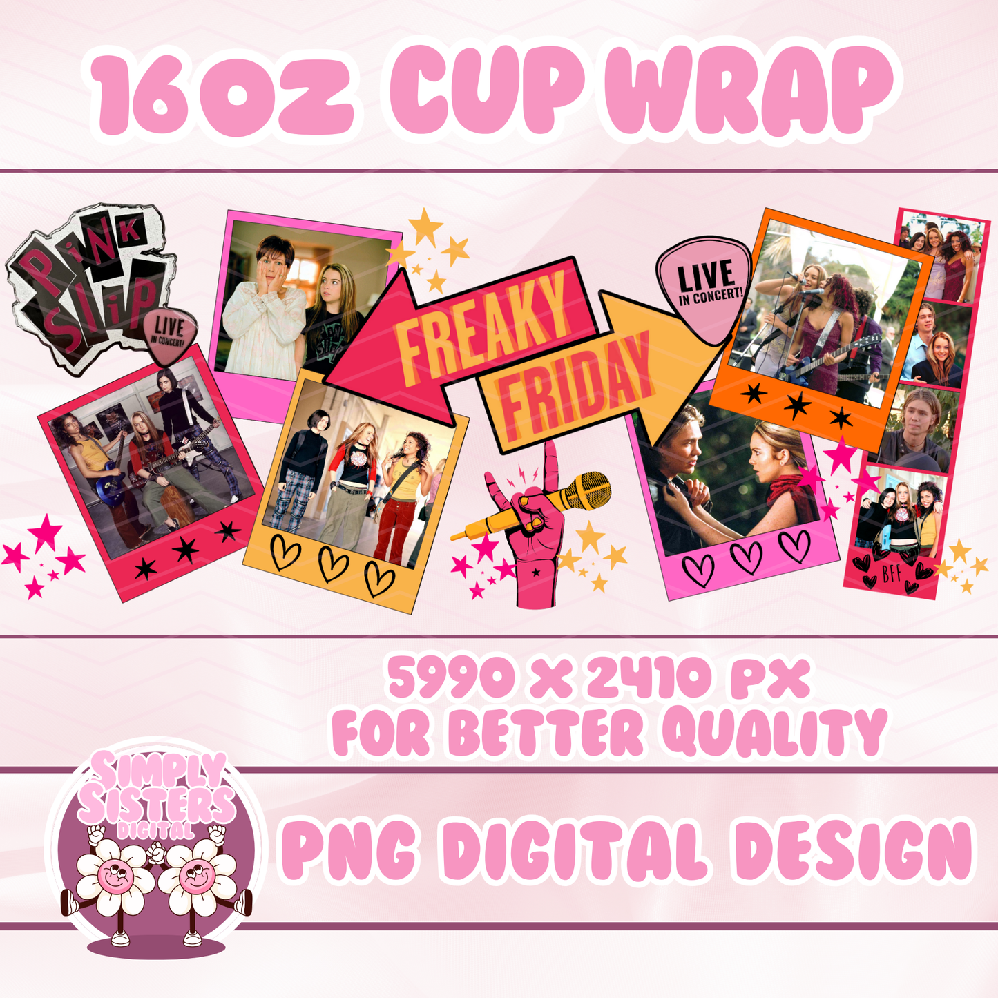 FREAKY FRIDAY CUP WRAP