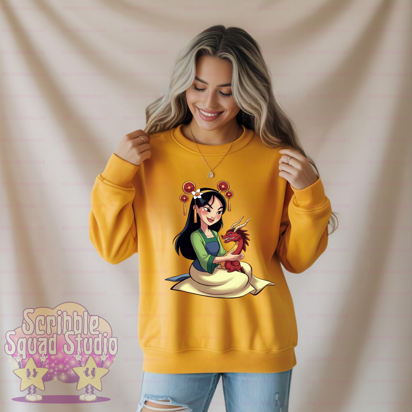 MULAN AND FRIEND PNG