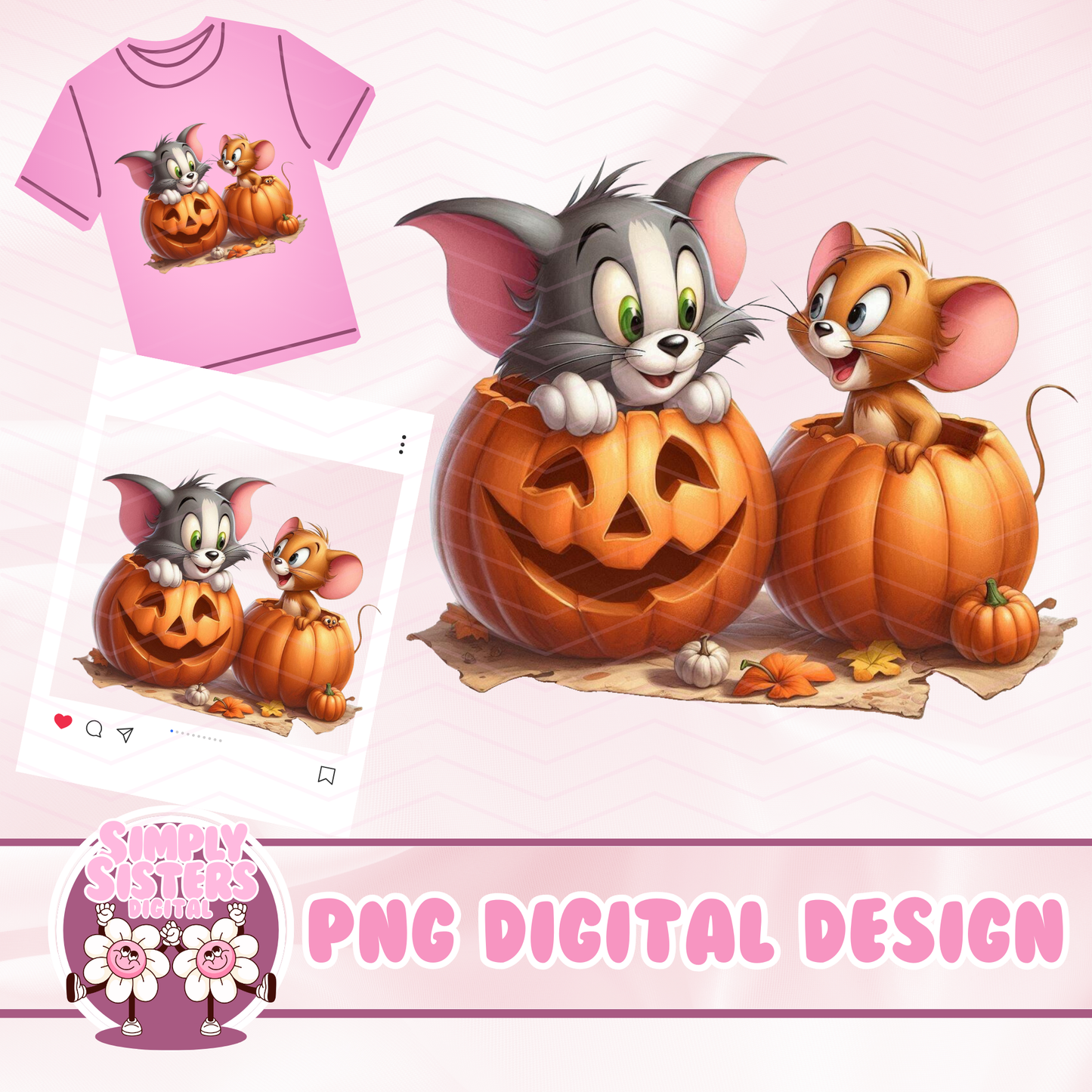 TOM AND JERRY FALL PNG