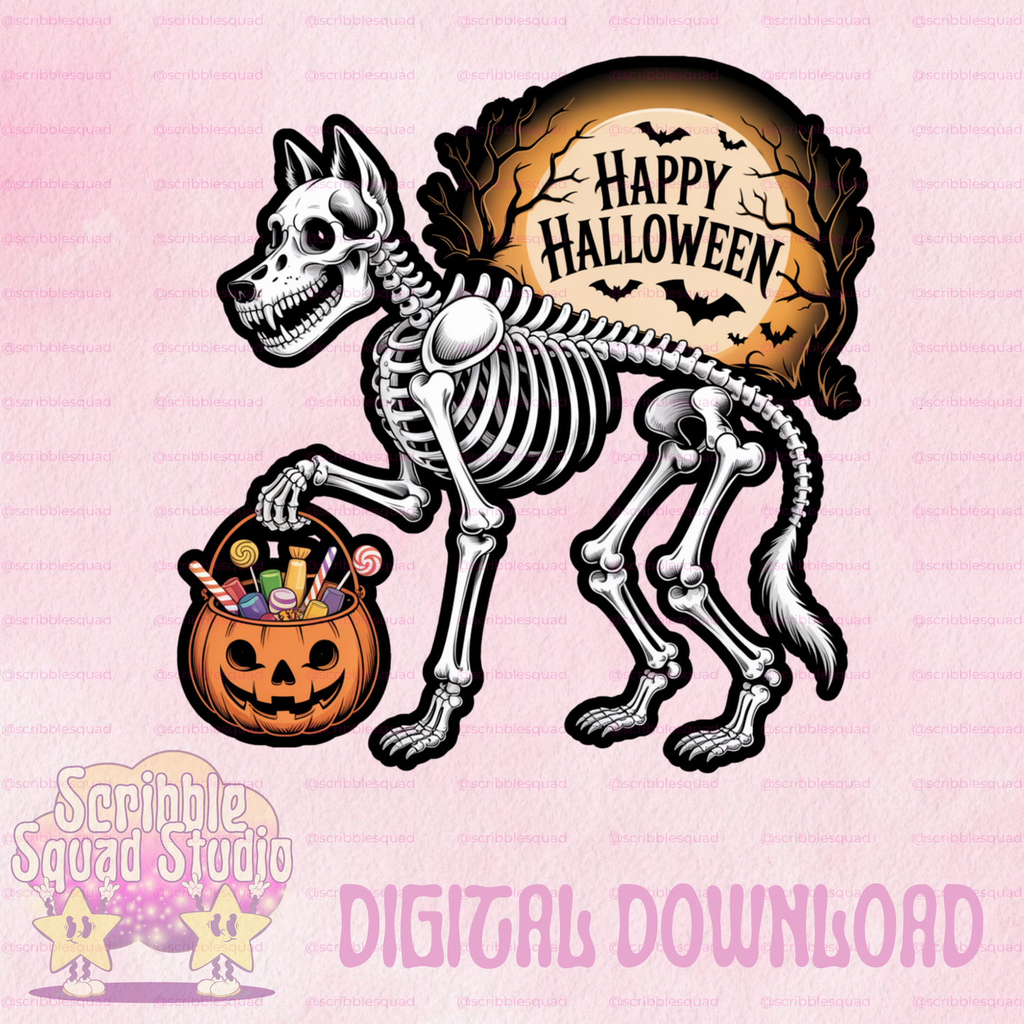 SKELETON DOG PNG