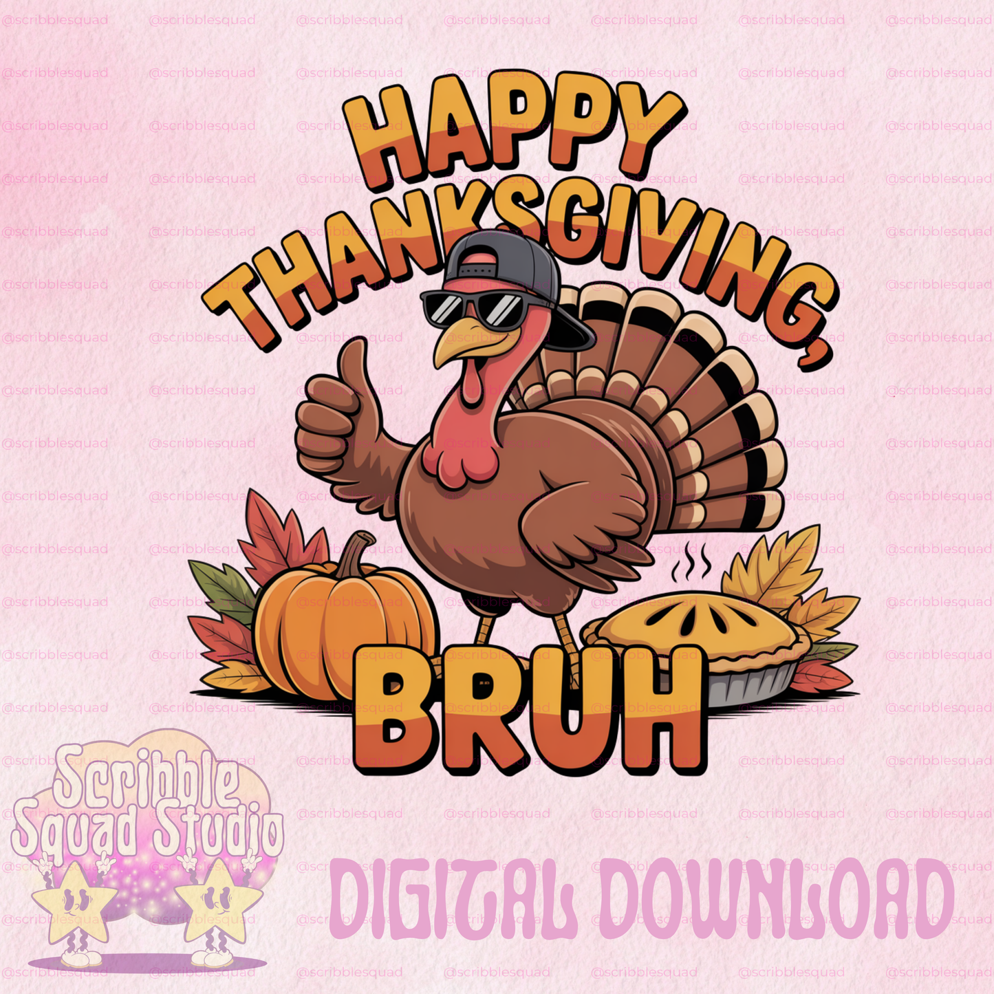 THANKSGIVING BRUH PNG