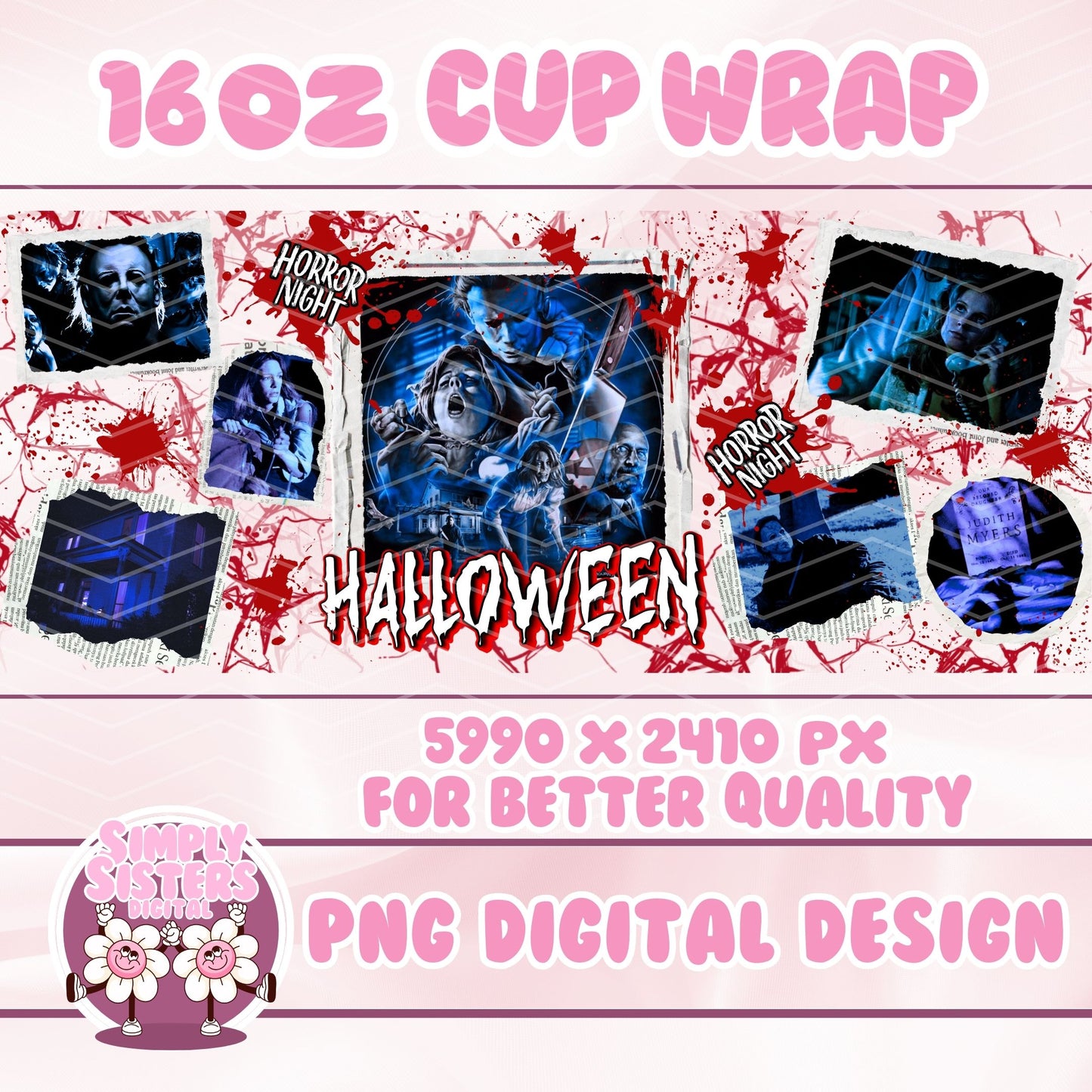 SLASHER HALLOWEEN WRAP