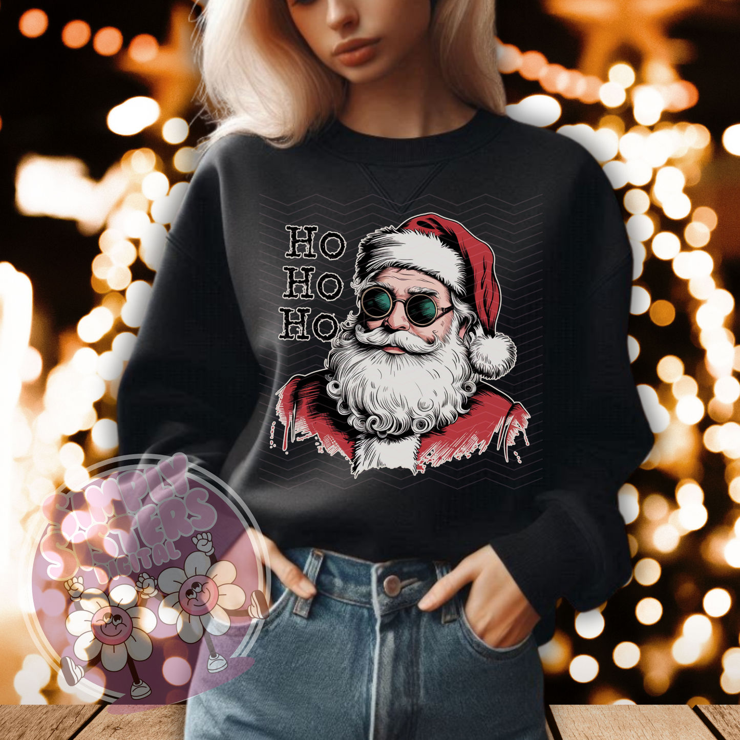 COOL SANTA PNG