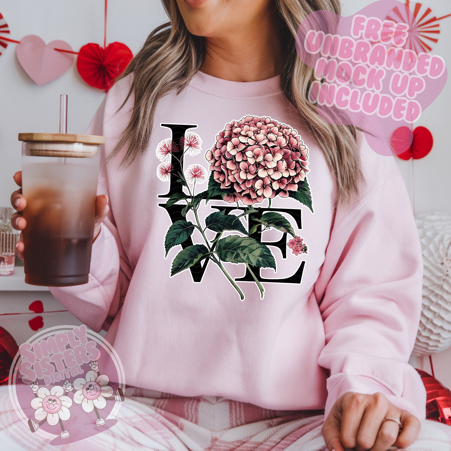 LOVE HYDRANGEA PNG