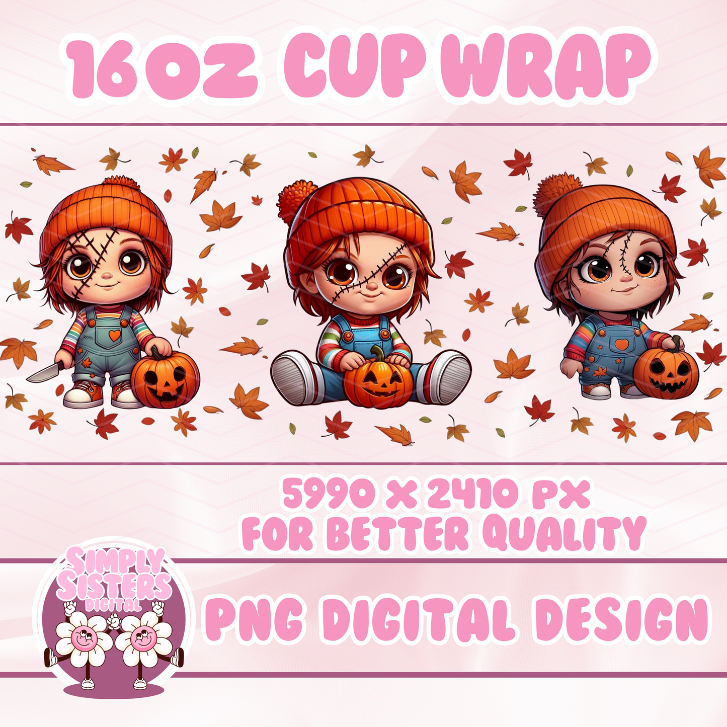 FALL CHUCKY CUP WRAP