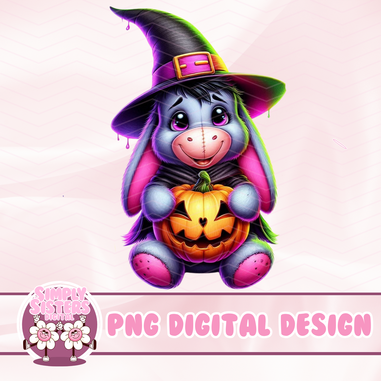 WITCHY EEYORE PNG