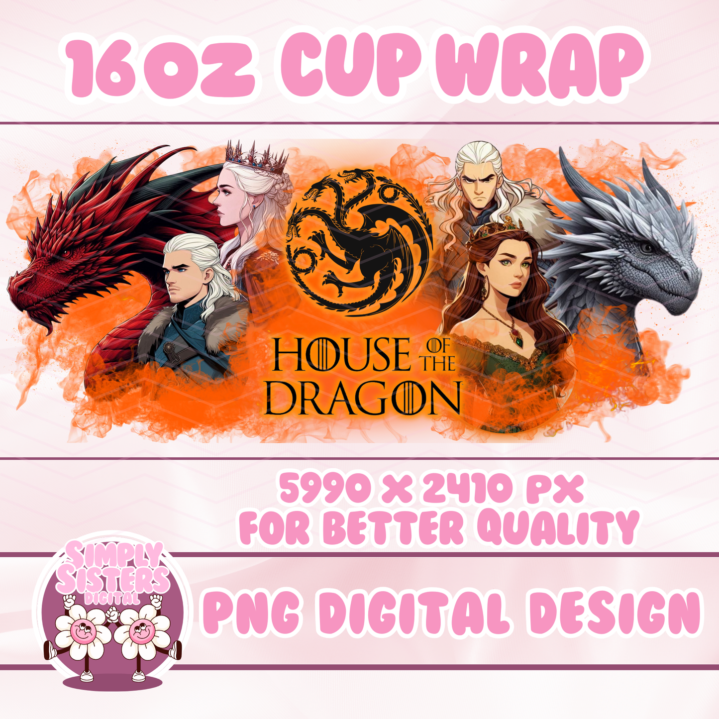 HOUSE OF THE DRAGON WRAP