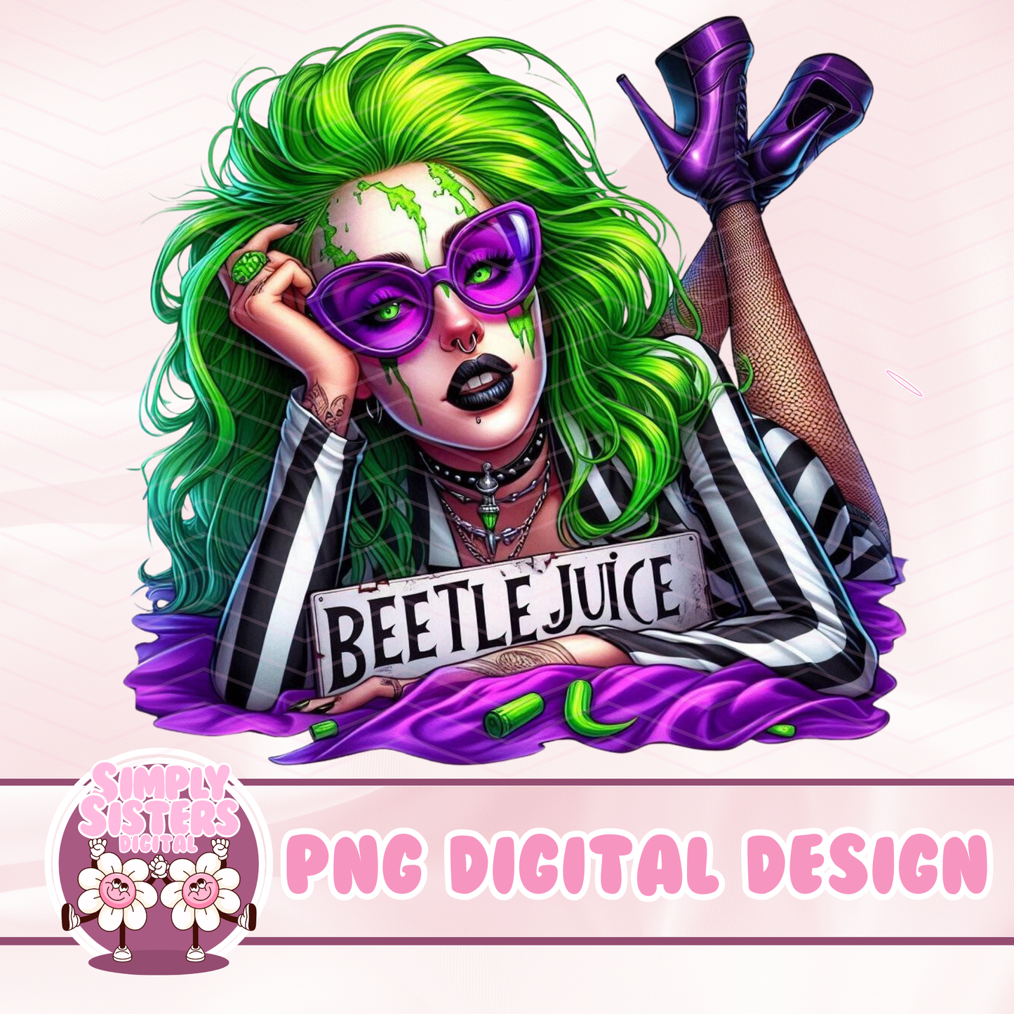 LADY BEETLEJUICE PNG