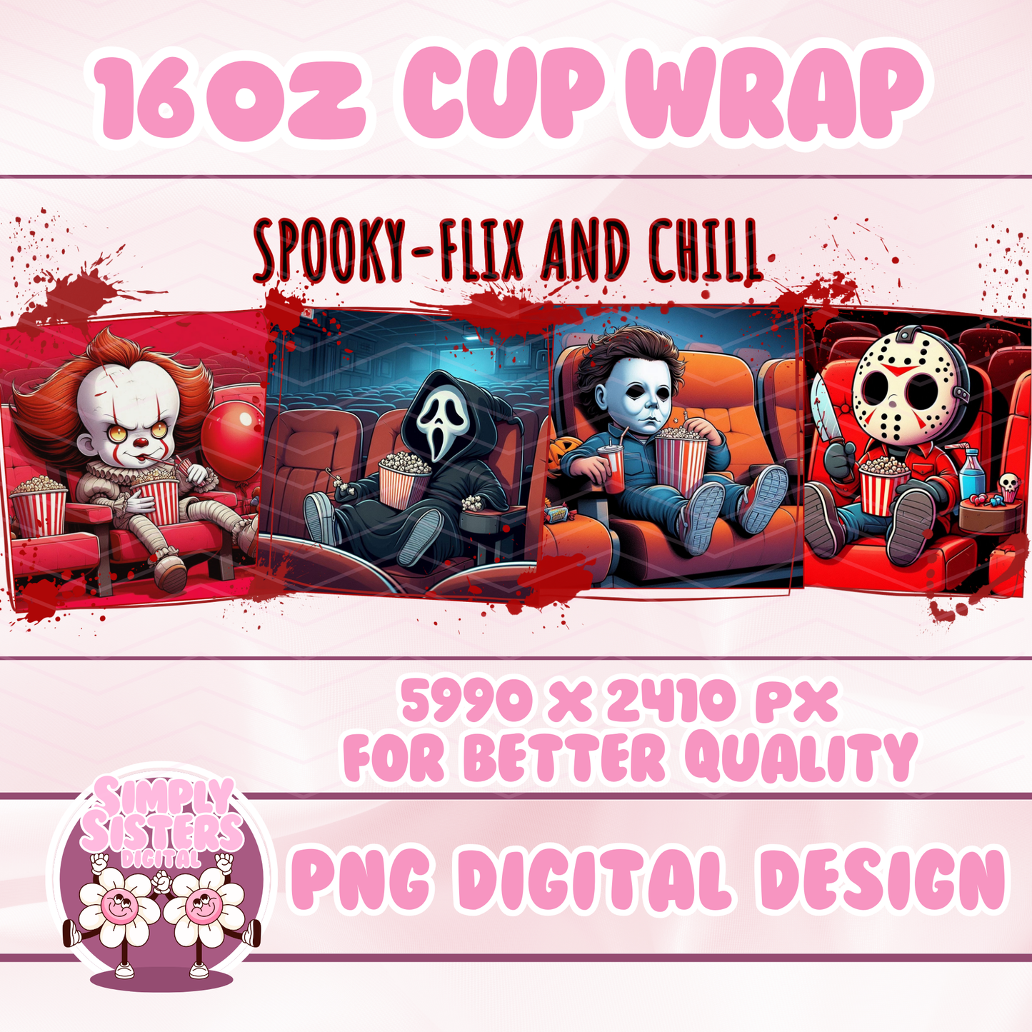LITTLE SPOOKY FLIX AND CHILL WRAP