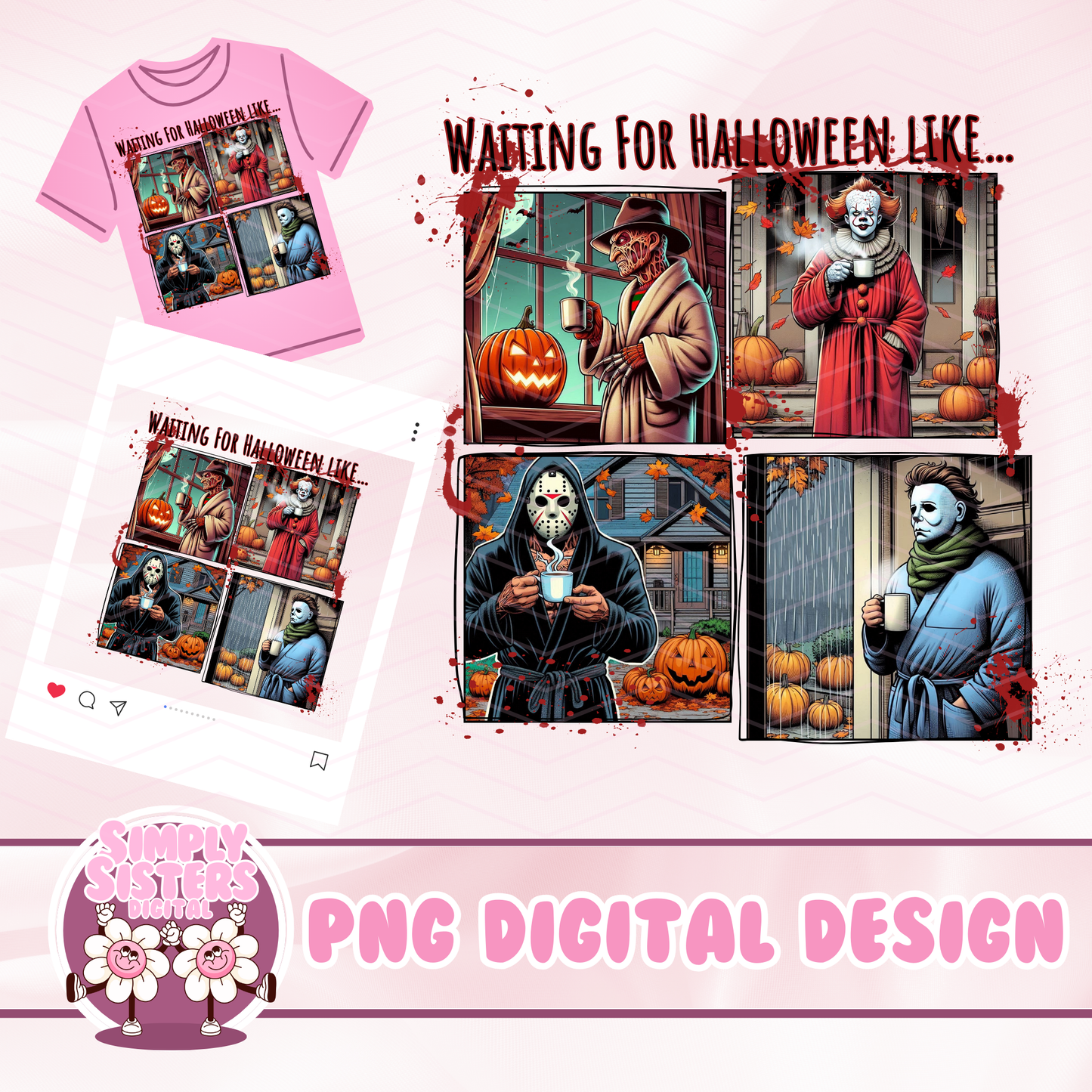 SLASHER WAITING FOR HALLOWEEN PNG