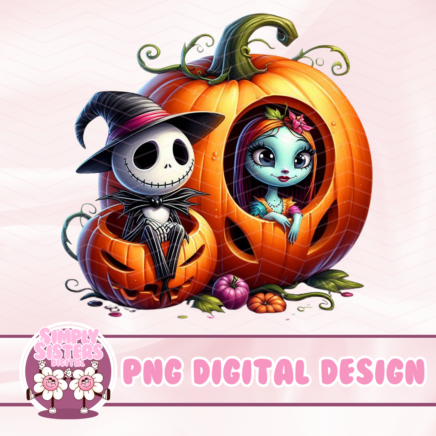 JACK SKELLINGTON PUMPKIN PNG
