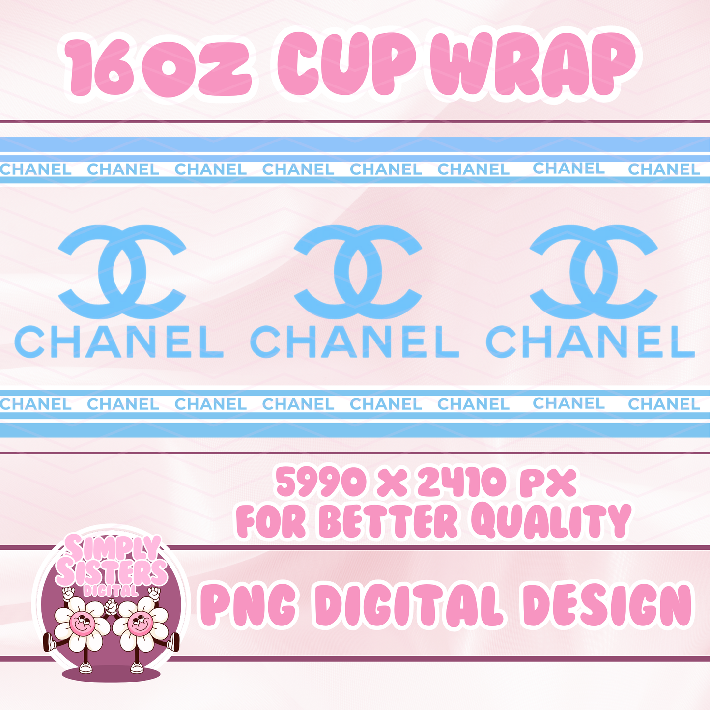 CC BLUE CUP WRAP