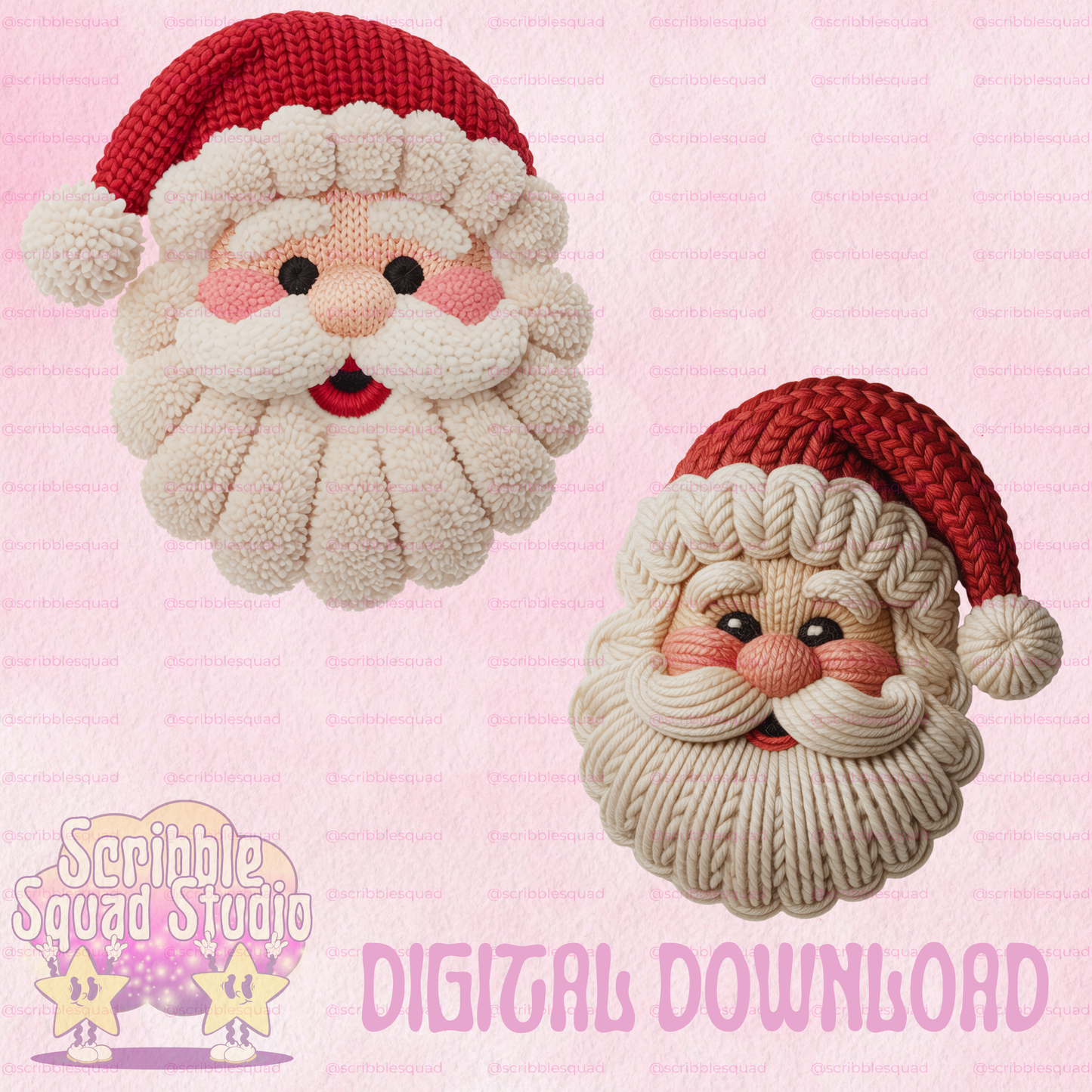 3D SANTA PNG
