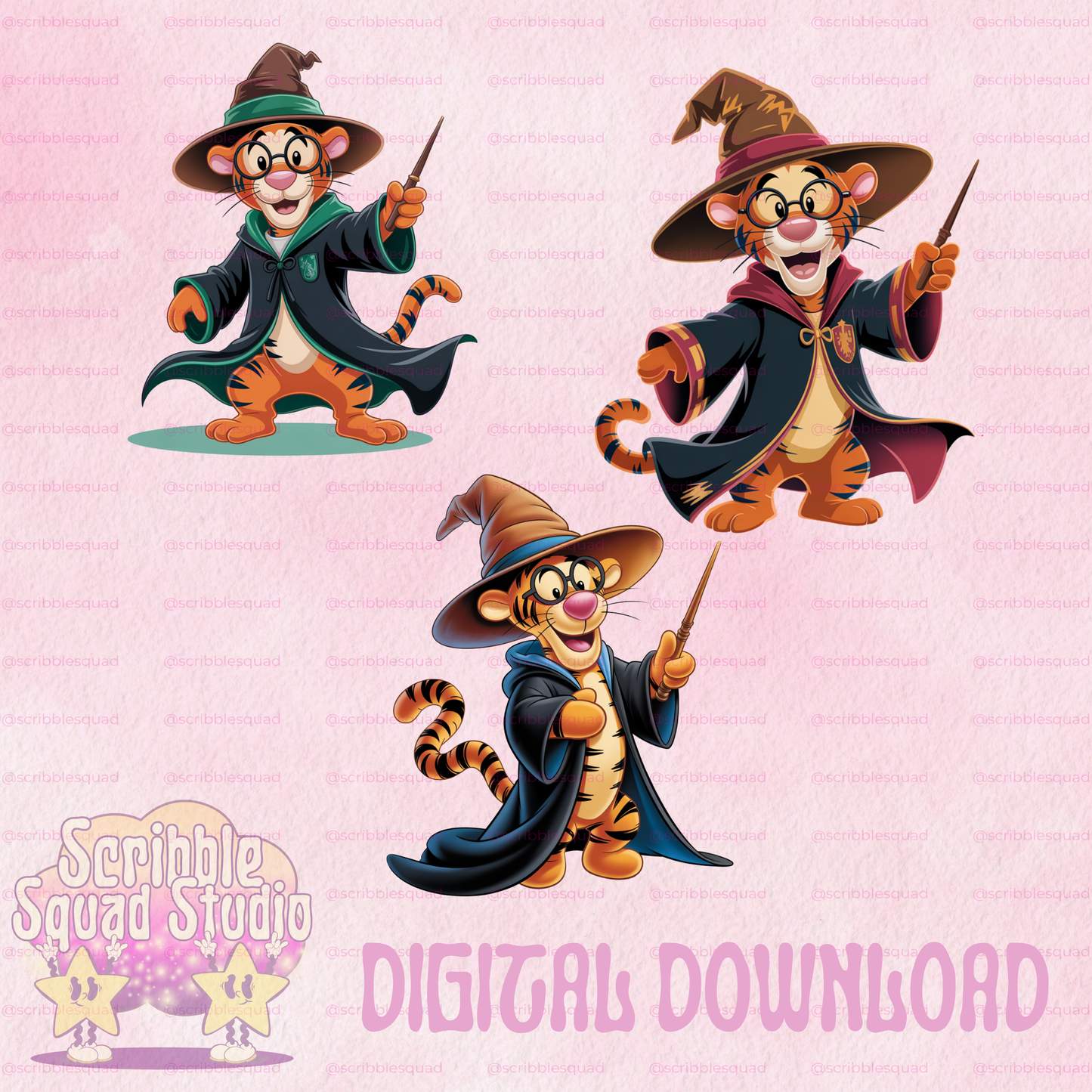 MAGICAL TIGGERS PNG BUNDLE