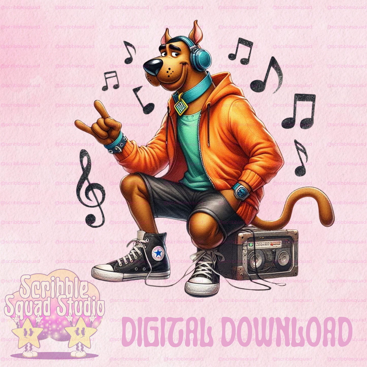 SCOOBY MUSIC PNG
