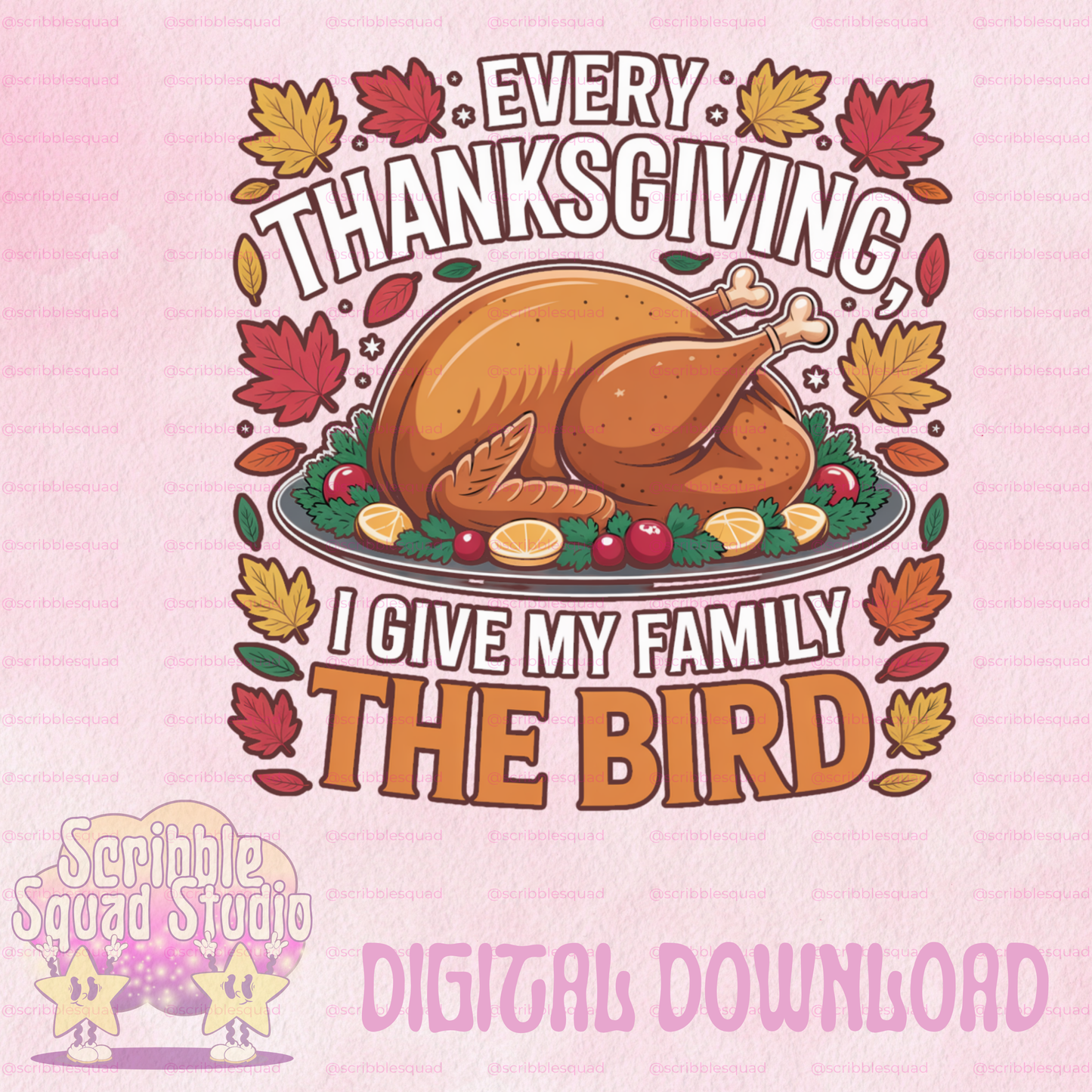 THE THANKSGIVING BIRD PNG
