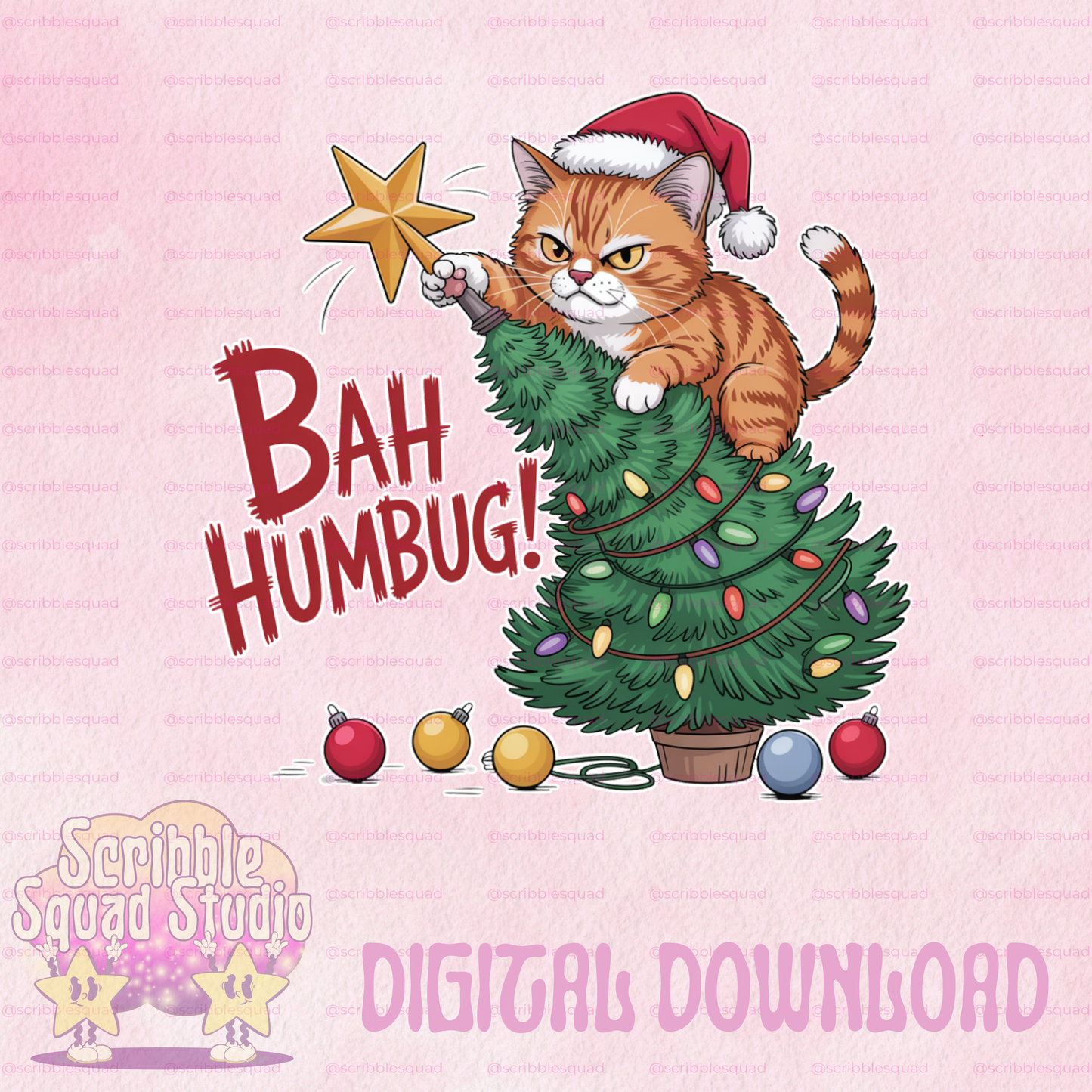 BAH HUMBUG PNG