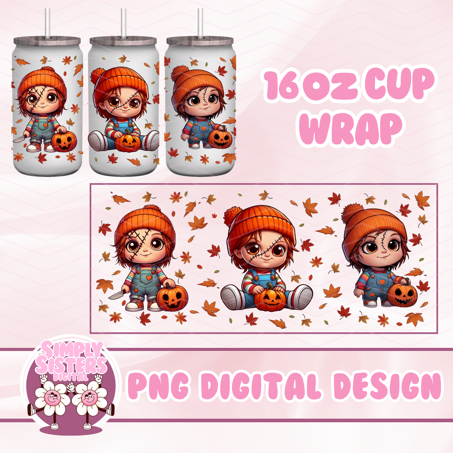 FALL CHUCKY CUP WRAP