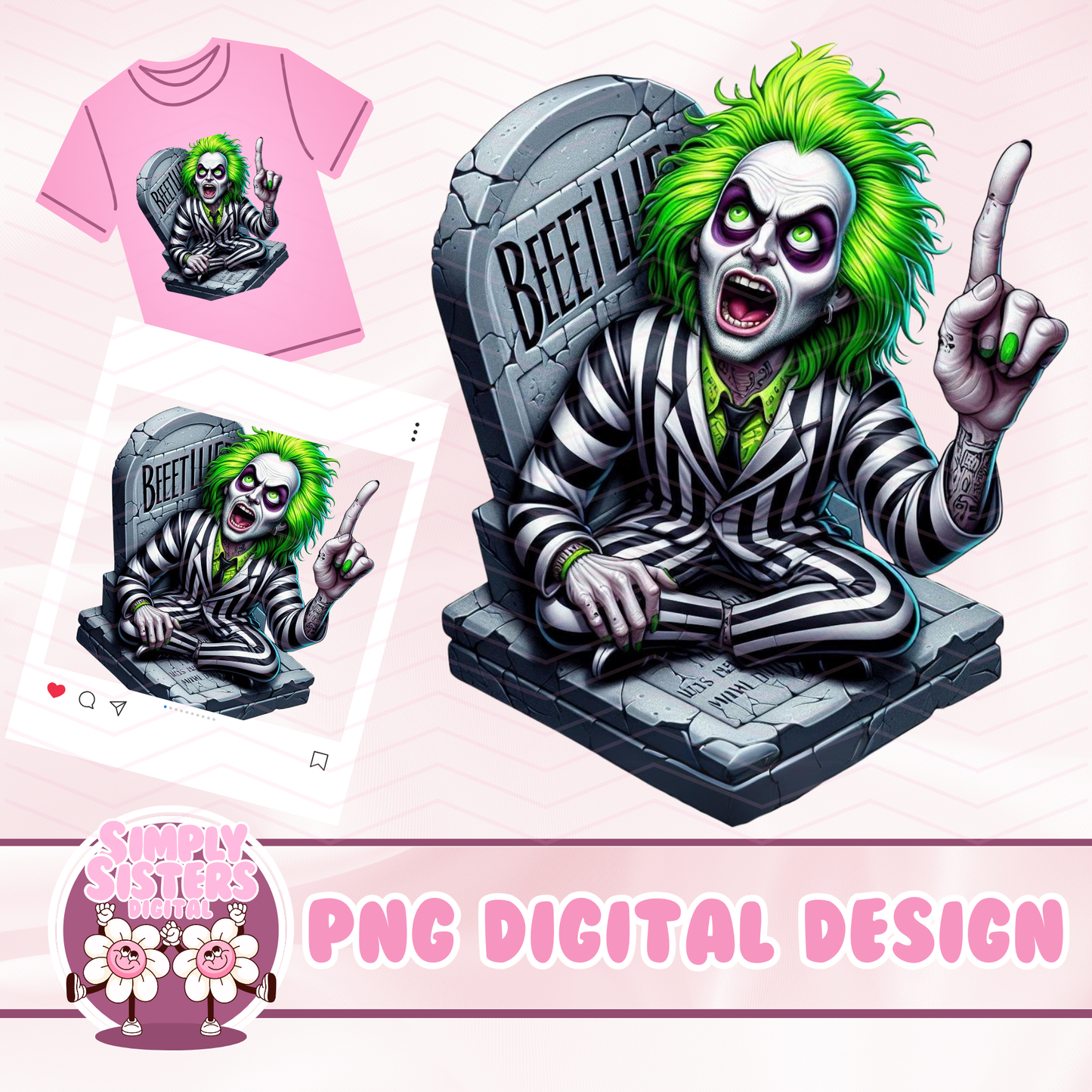 VIBRANT BEETLJUICE PNG