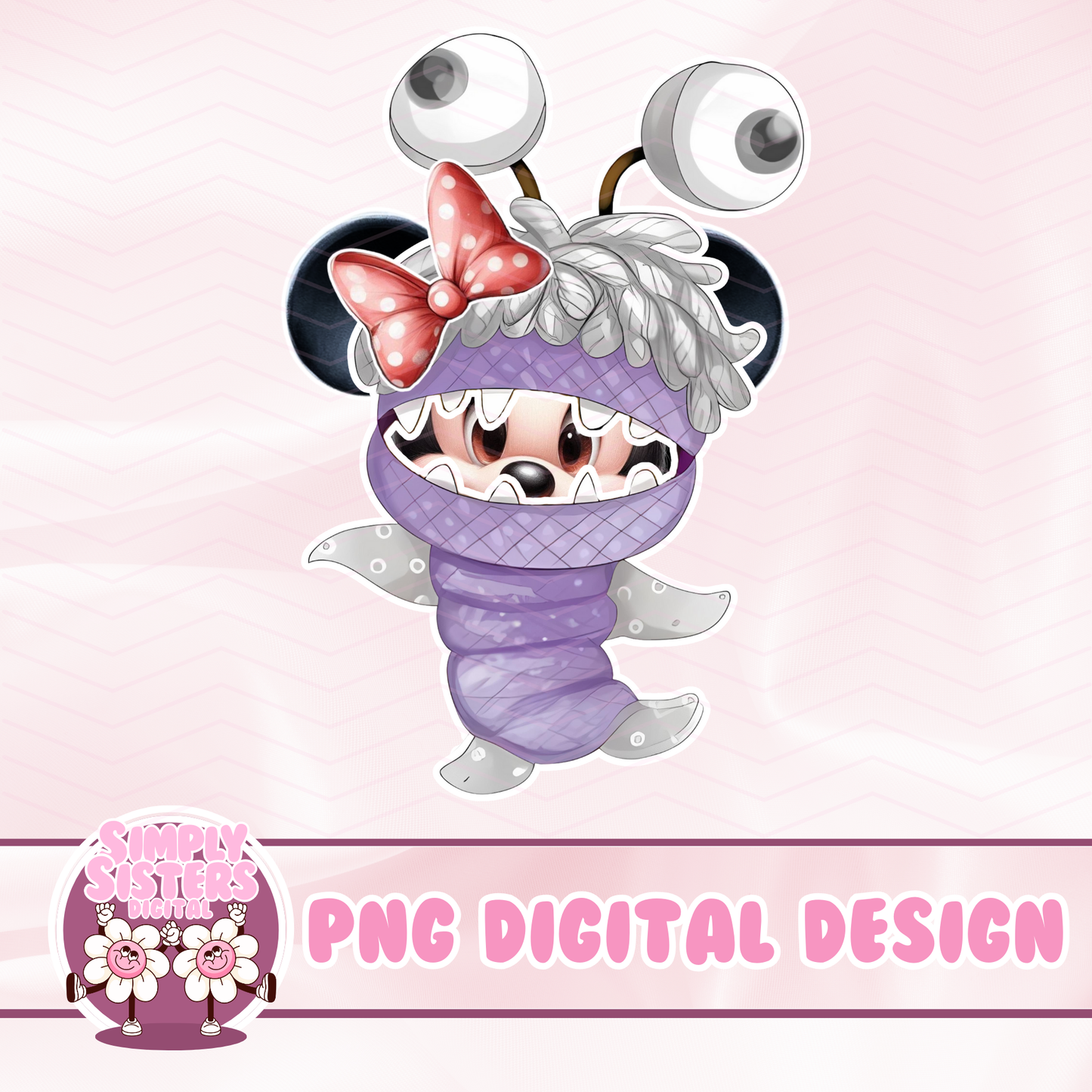 MINNIE BOO COSTUME PNG