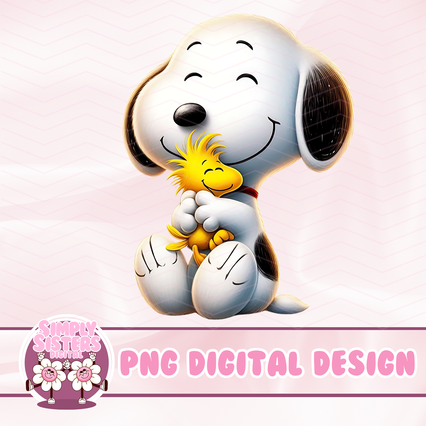 SNOOPY AND WOODSTOCK HUGS PNG