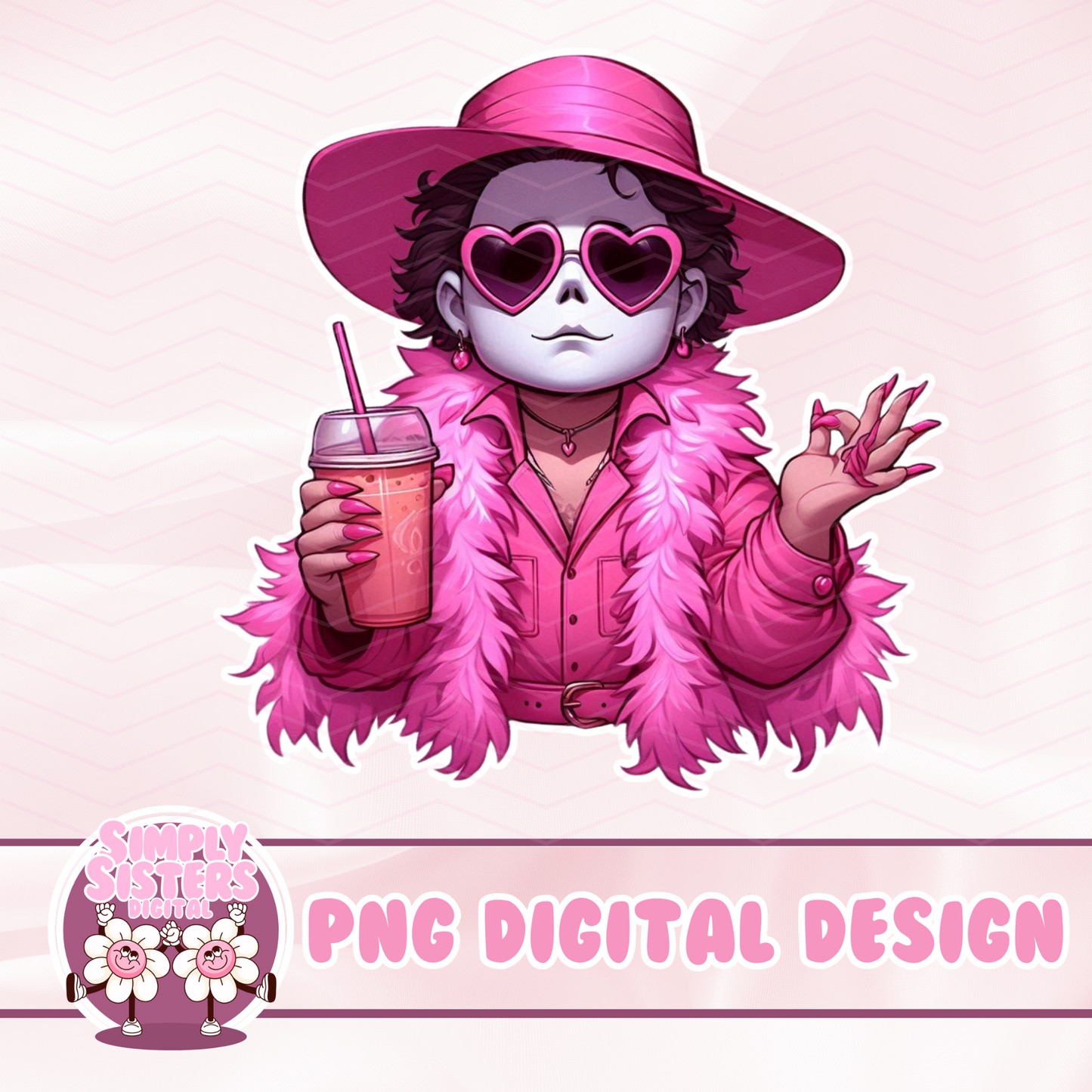 PINK HORROR PNG