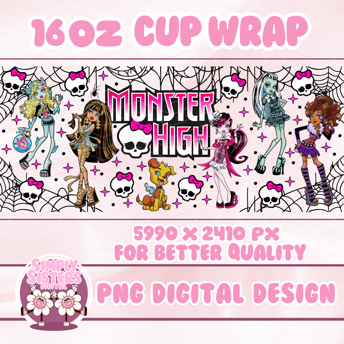 MONSTER HIGH CUP WRAP