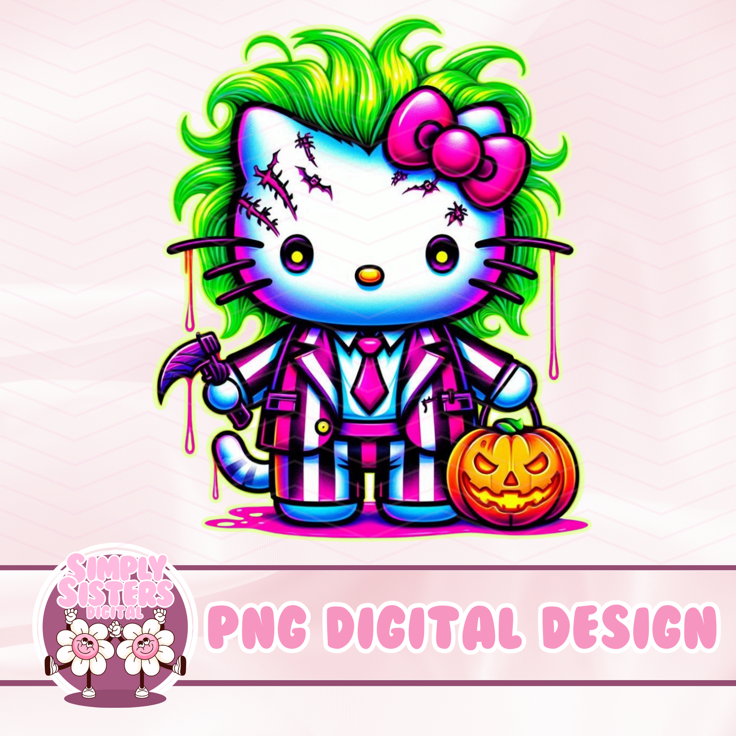 BEETLE JUICE KITTY PNGS