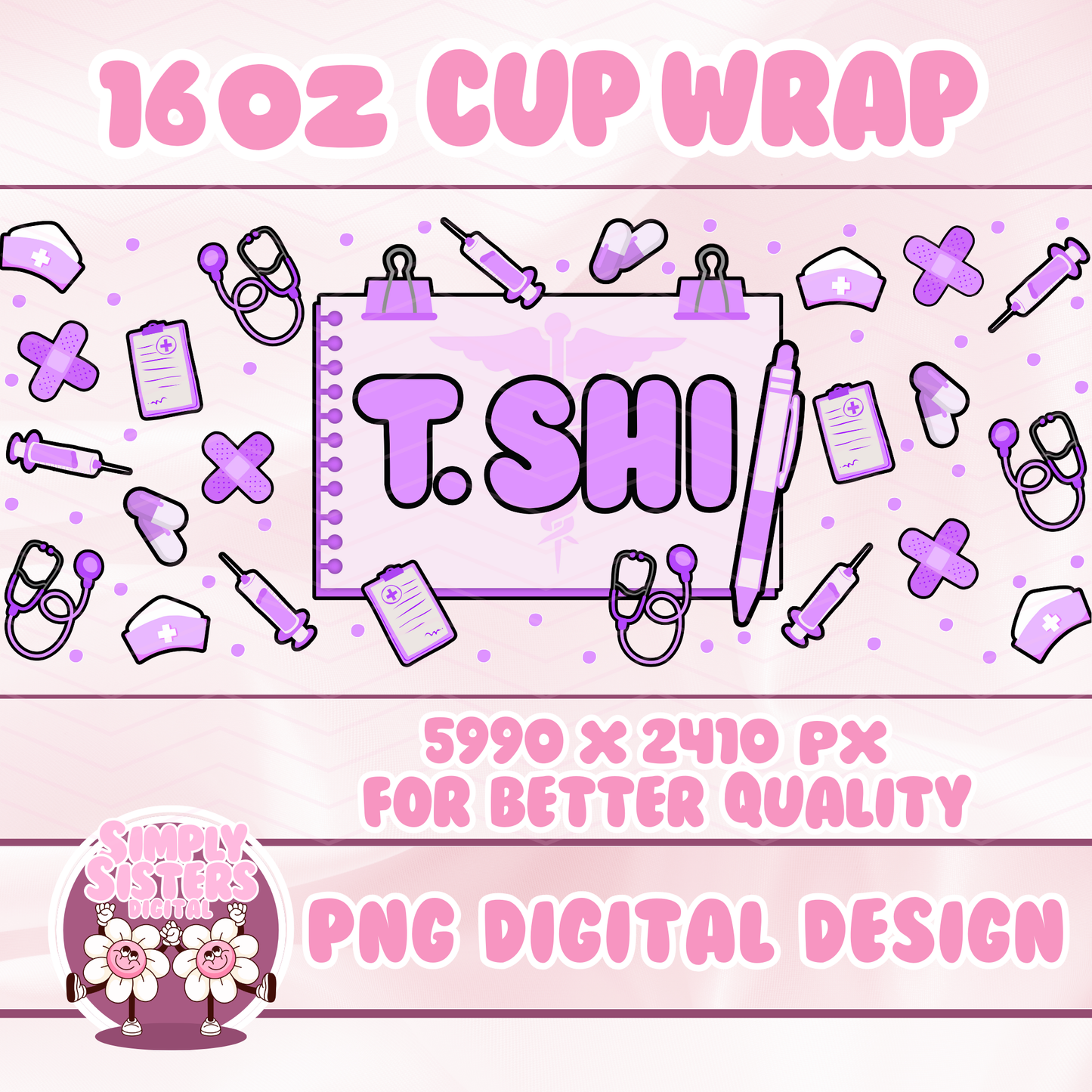 T.SHI EXCLUSIVE CUP WRAP DESIGN