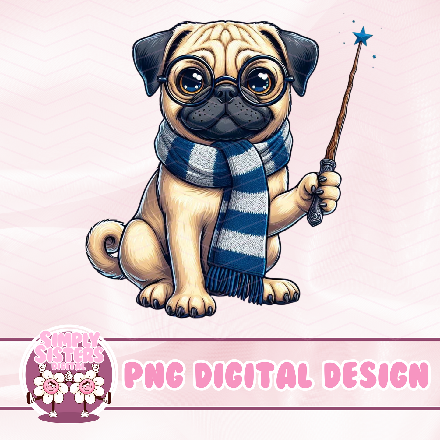 RAVENCLAW PUG PNG
