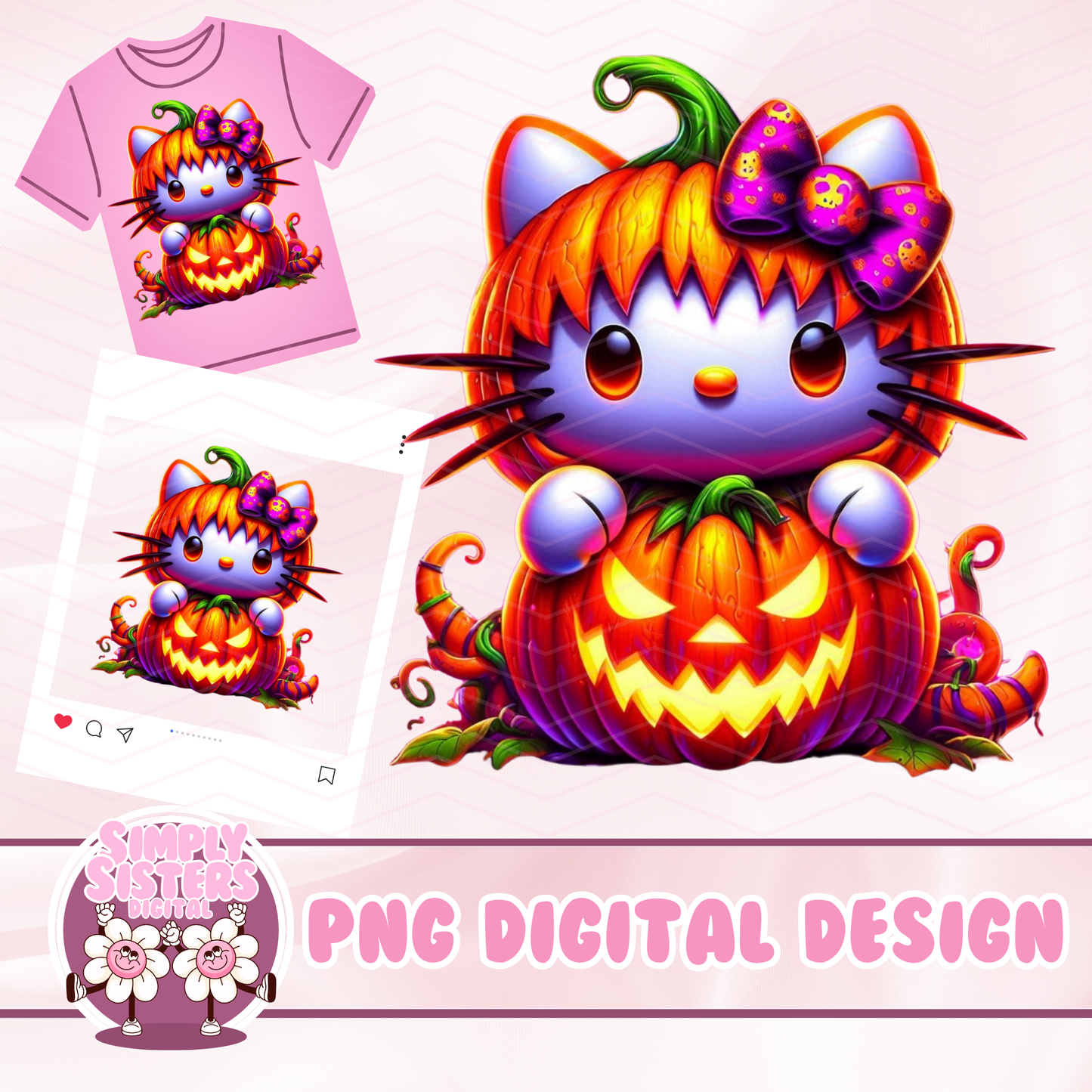 PUMPKIN HELLO KITTY PNG