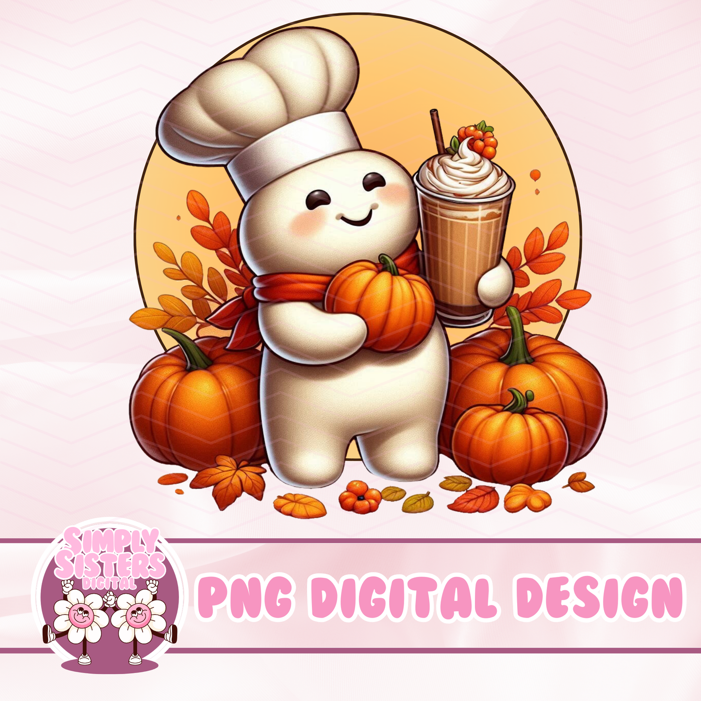 PUMPKIN SPICE PILLSBURY DOUGHBOY
