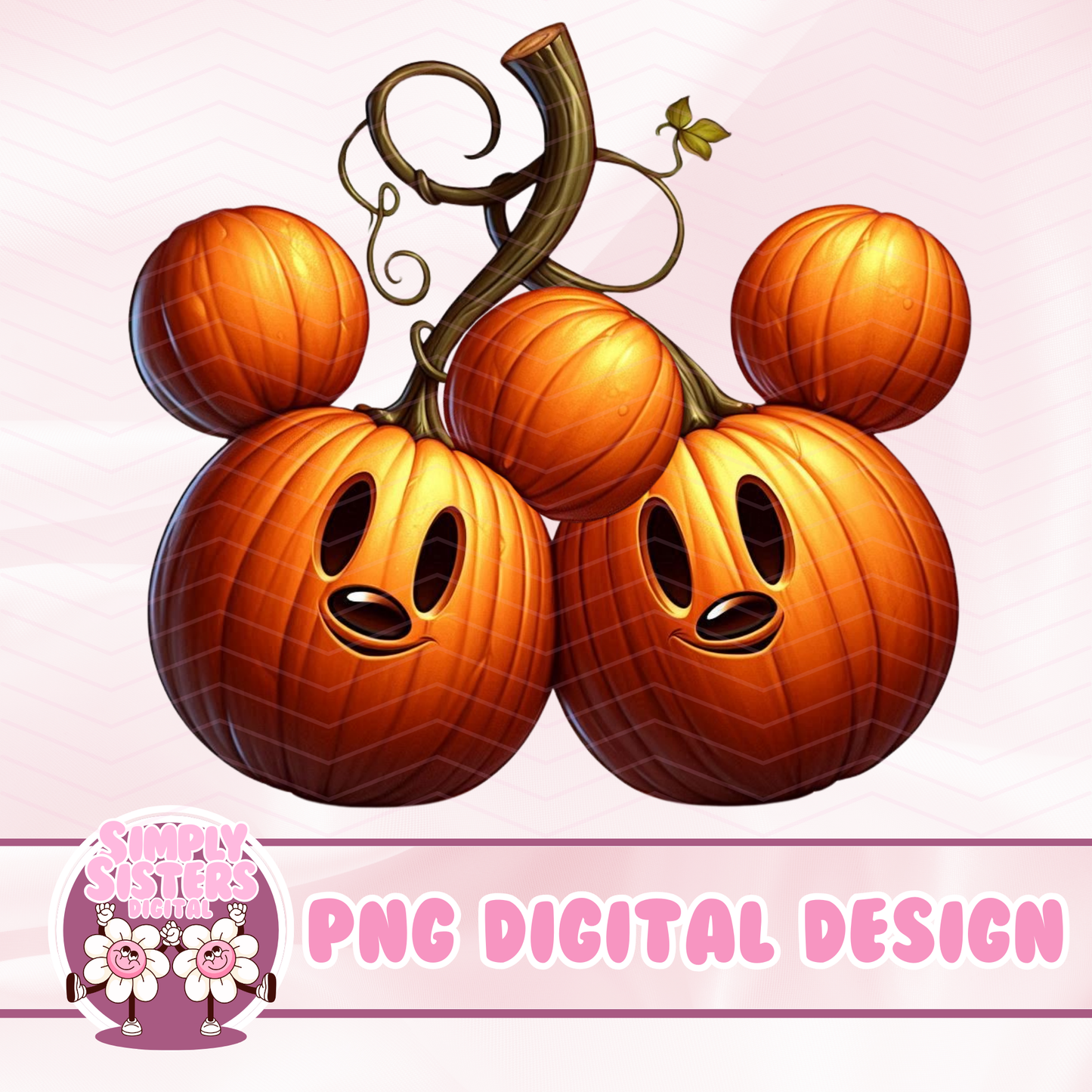 MICKEY PUMPKIN HEADS PNG