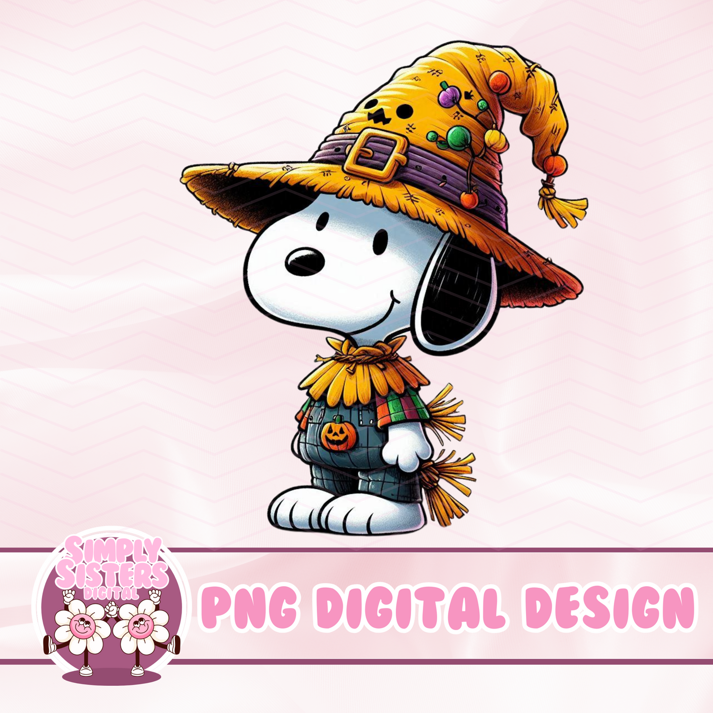 SNOOPY SCARECROW PNG