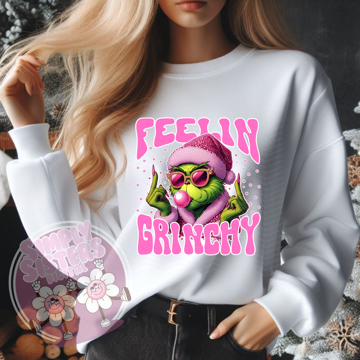 FEELIN GRINCHY PNG