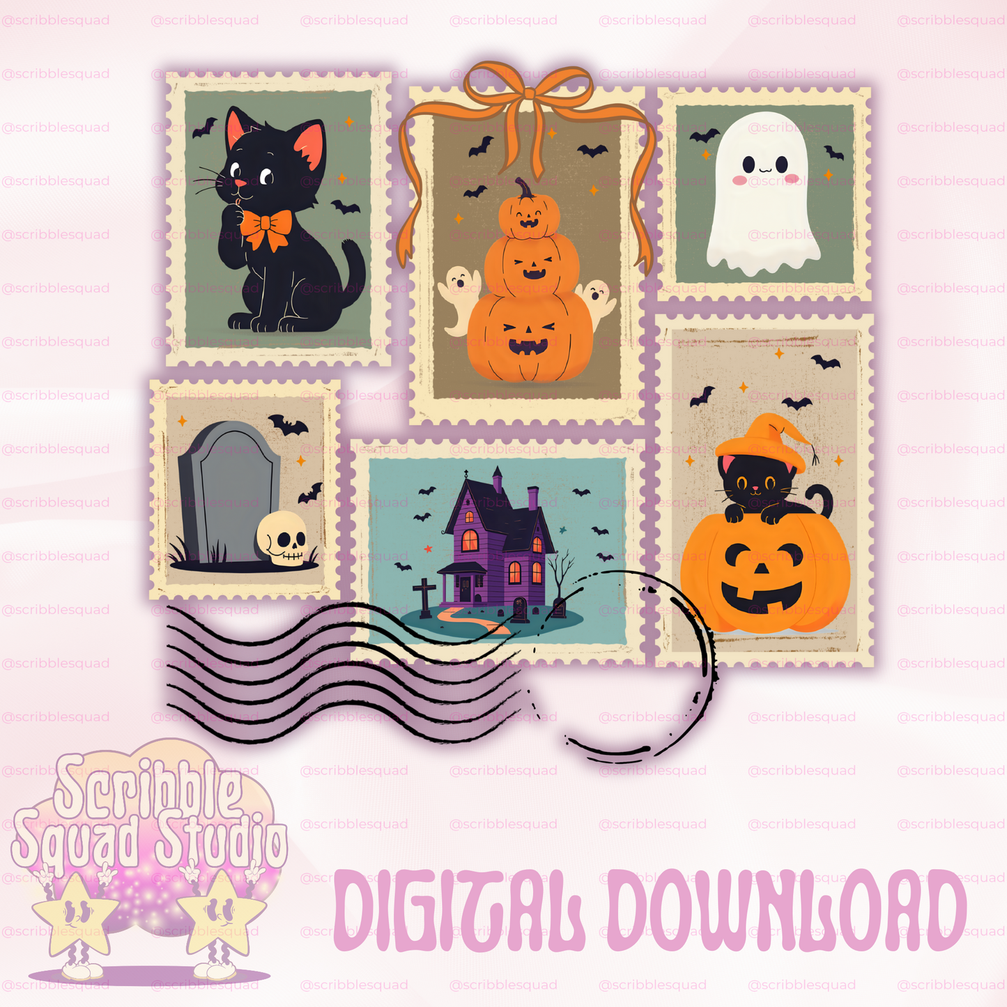 SPOOKY STAMP PNG