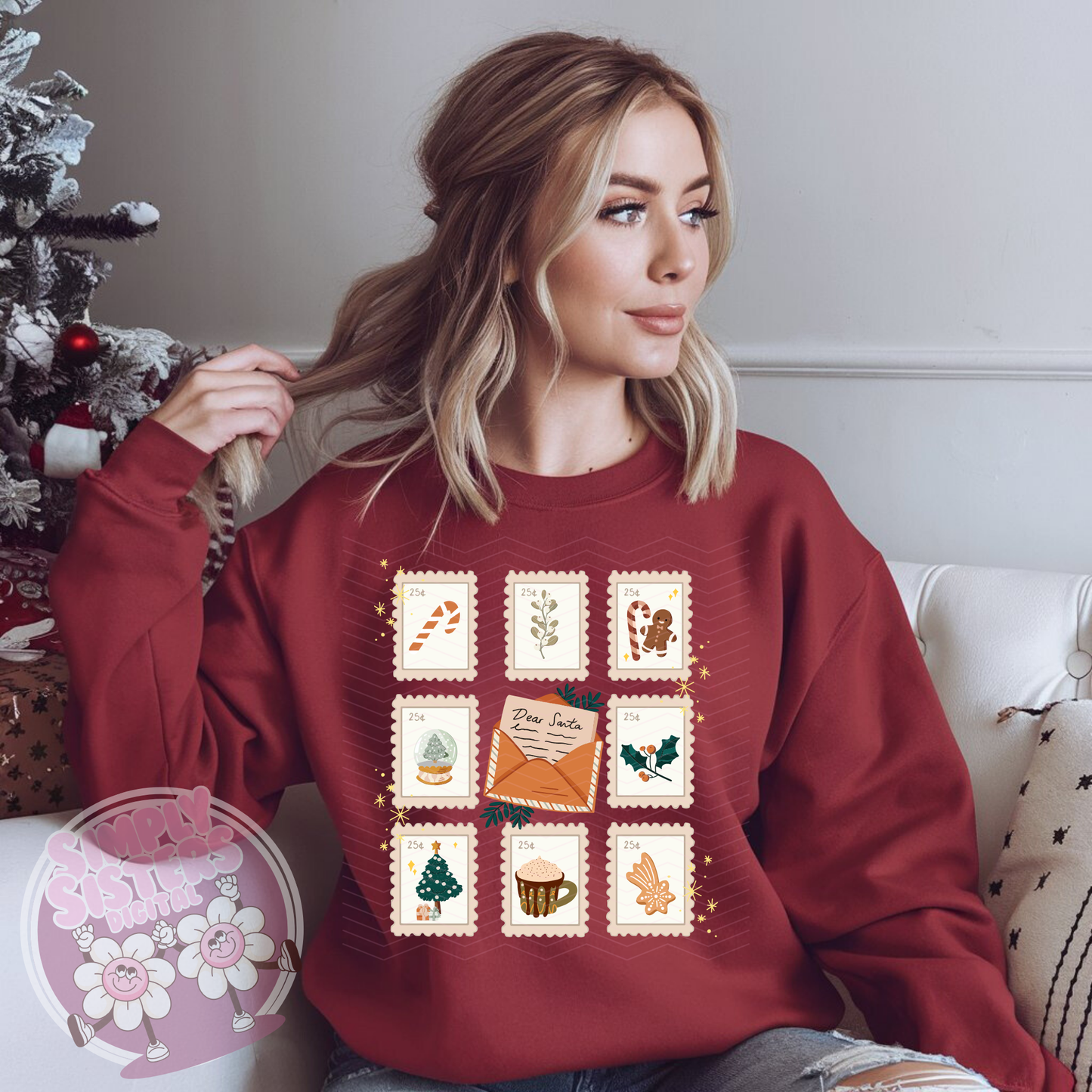 CHRISTMAS STAMPS PNG