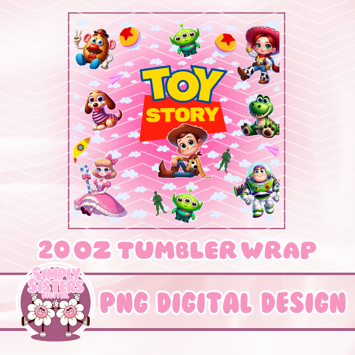 TOY STORY TUMBLER WRAP